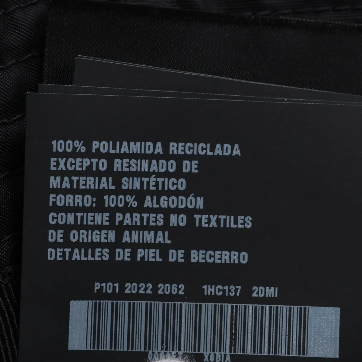 1HC137 Re Nylon Bucket Hat S Polyamide Black — view 6