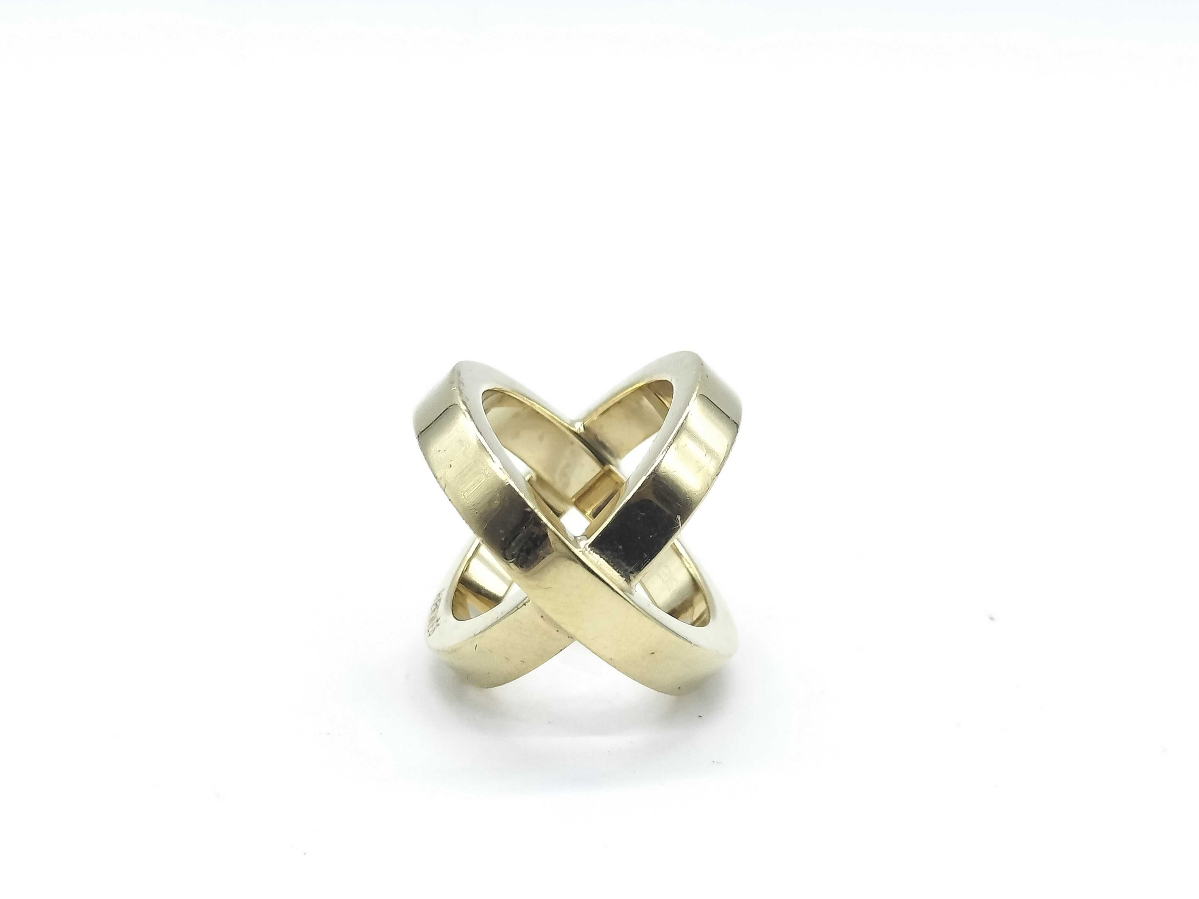 Cosmos Scarf Ring, Gold Color, Other Accessories — view 2