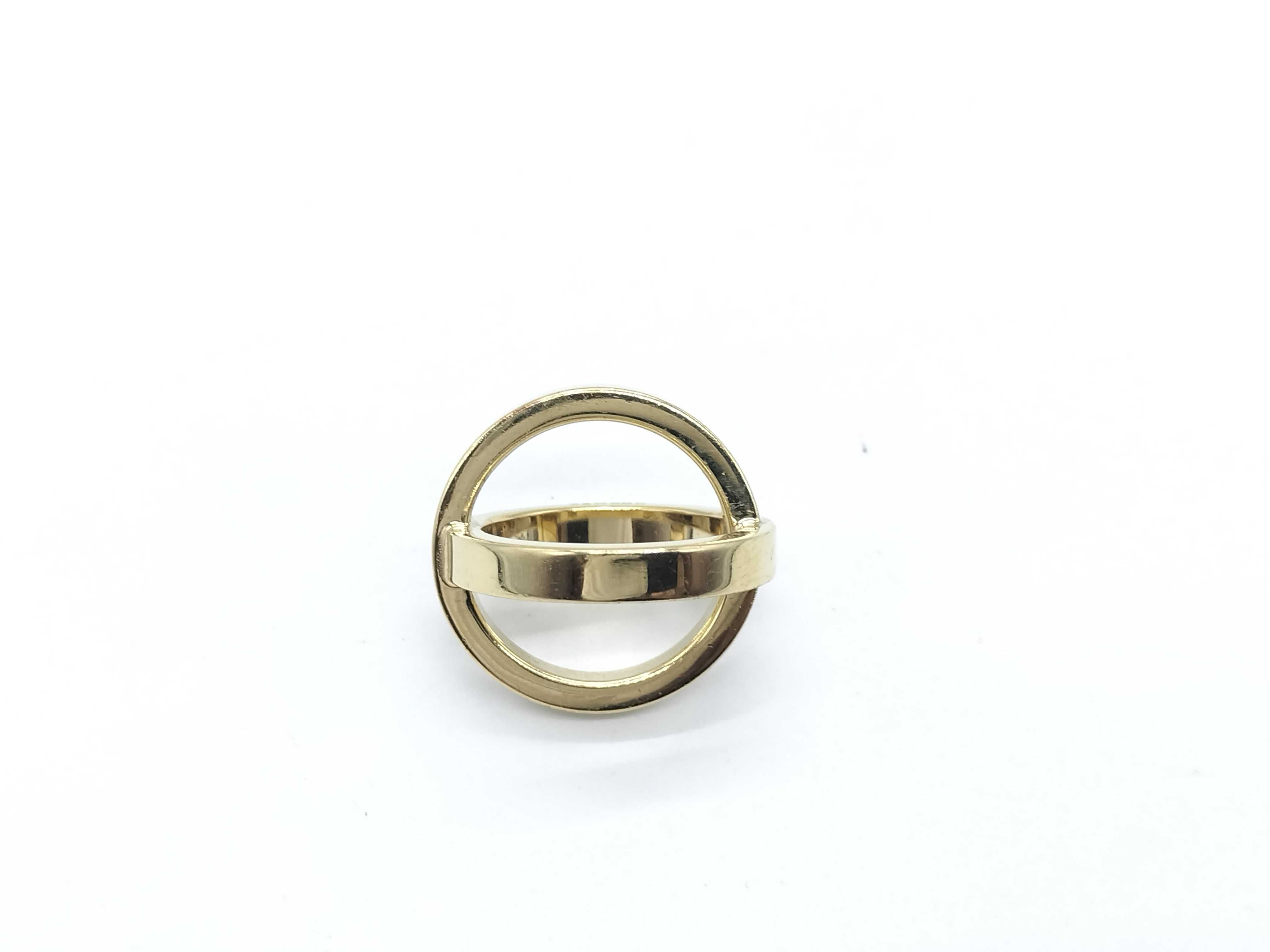 Cosmos Scarf Ring, Gold Color, Other Accessories — view 3