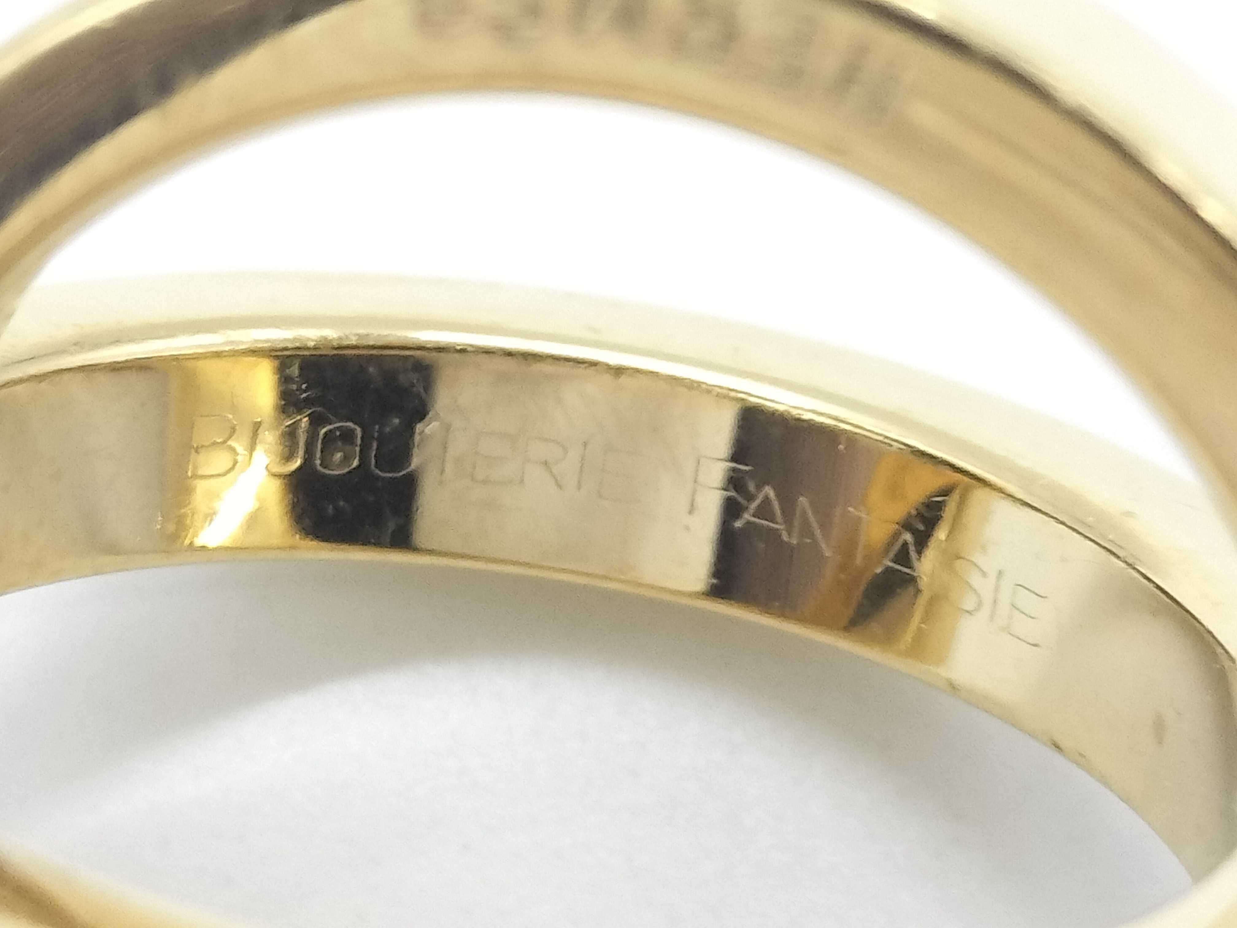Cosmos Scarf Ring, Gold Color, Other Accessories — view 6