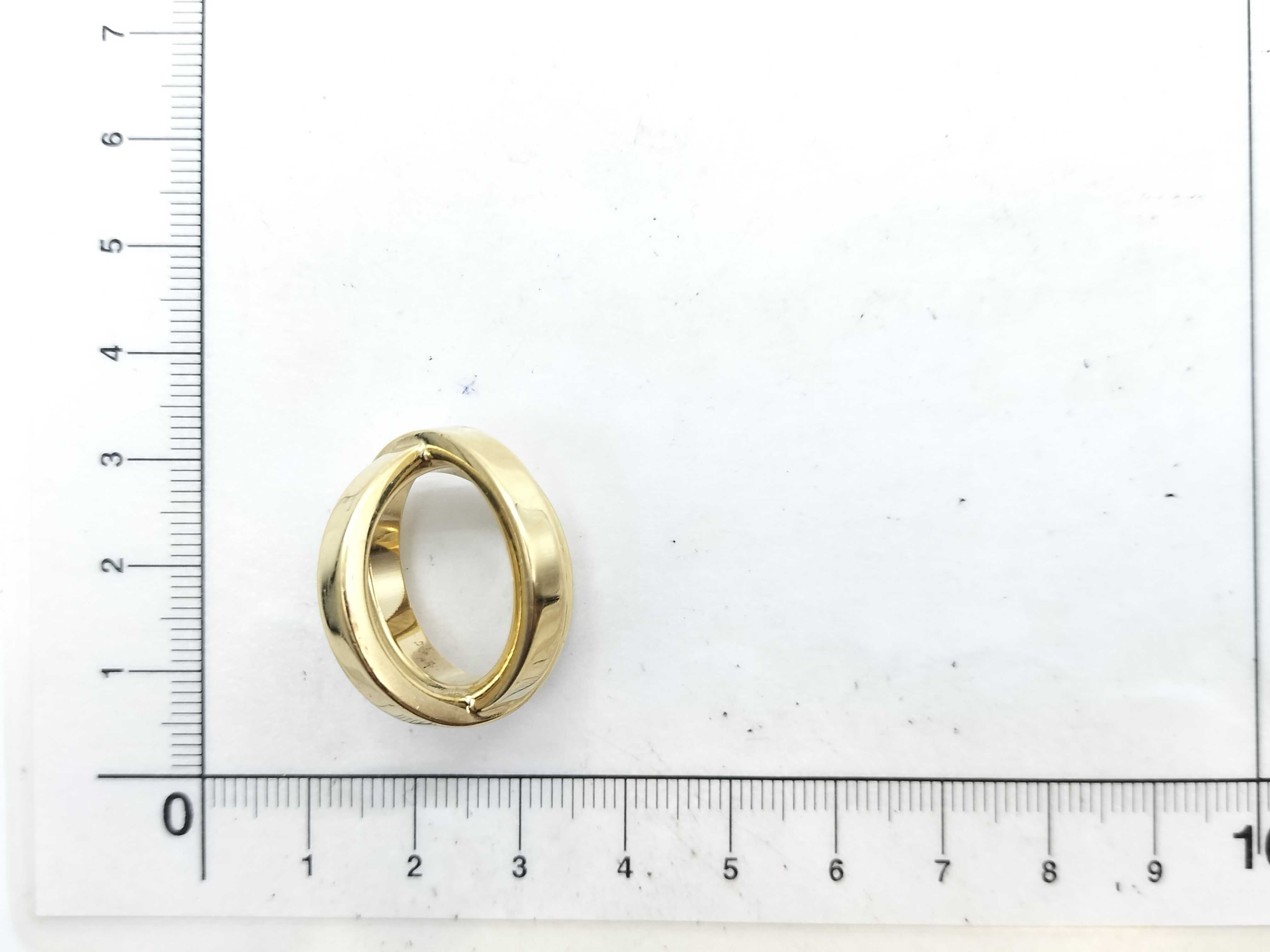 Cosmos Scarf Ring, Gold Color, Other Accessories — view 7