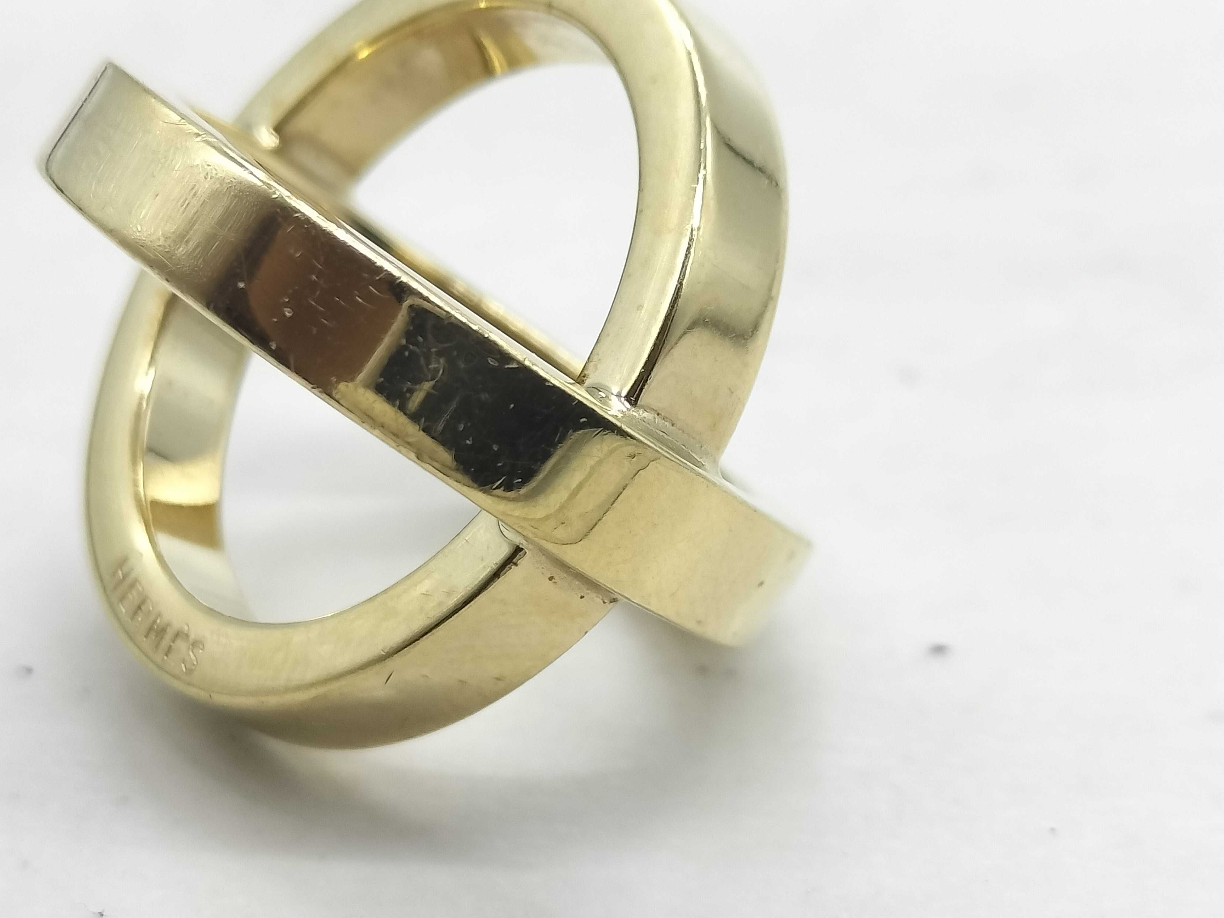 Cosmos Scarf Ring, Gold Color, Other Accessories — view 9