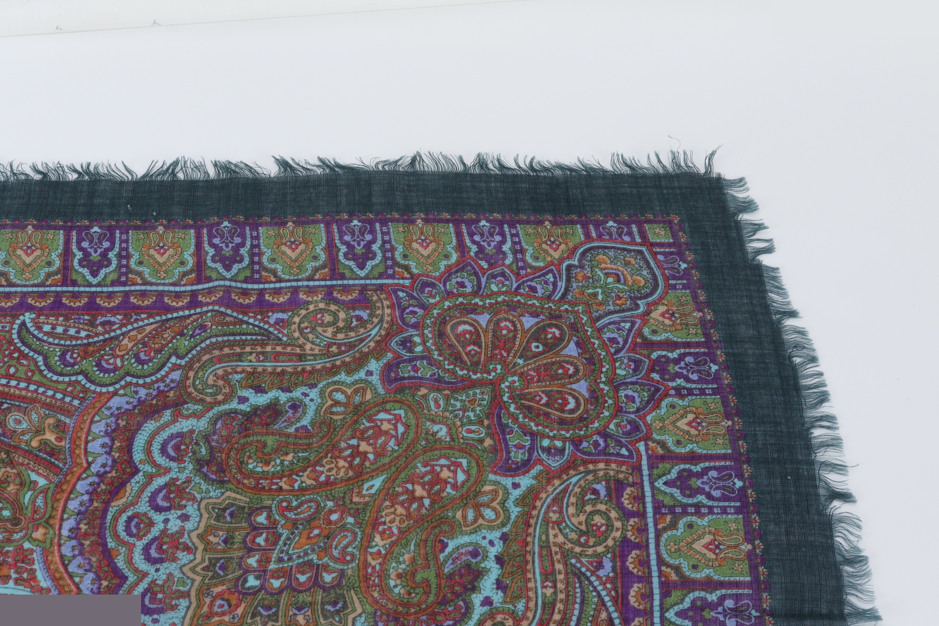 Scarf with tags — view 2