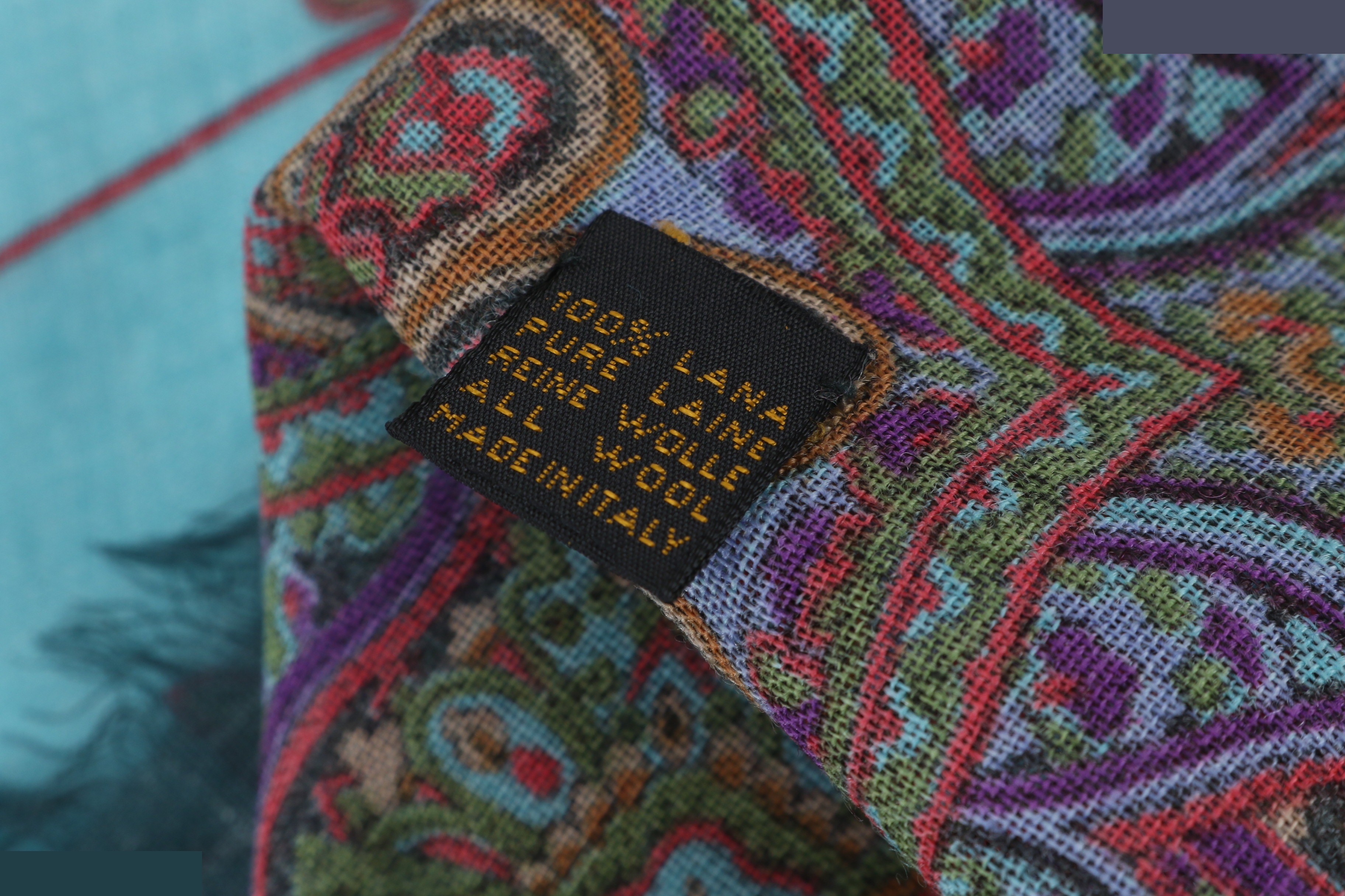 Scarf with tags — view 7