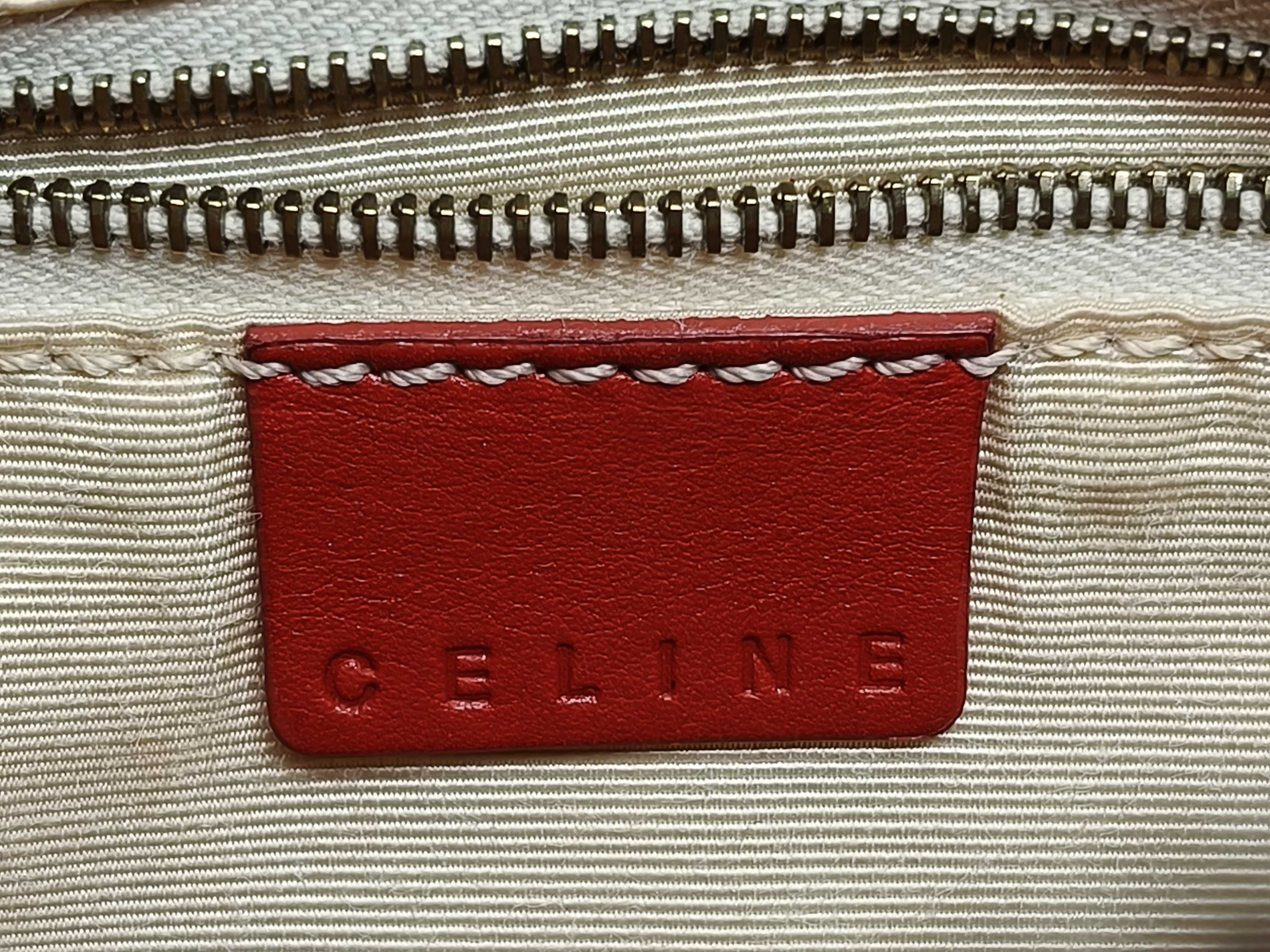 Triomphe One-Shoulder Bag, Red Shoulder Bag — view 12