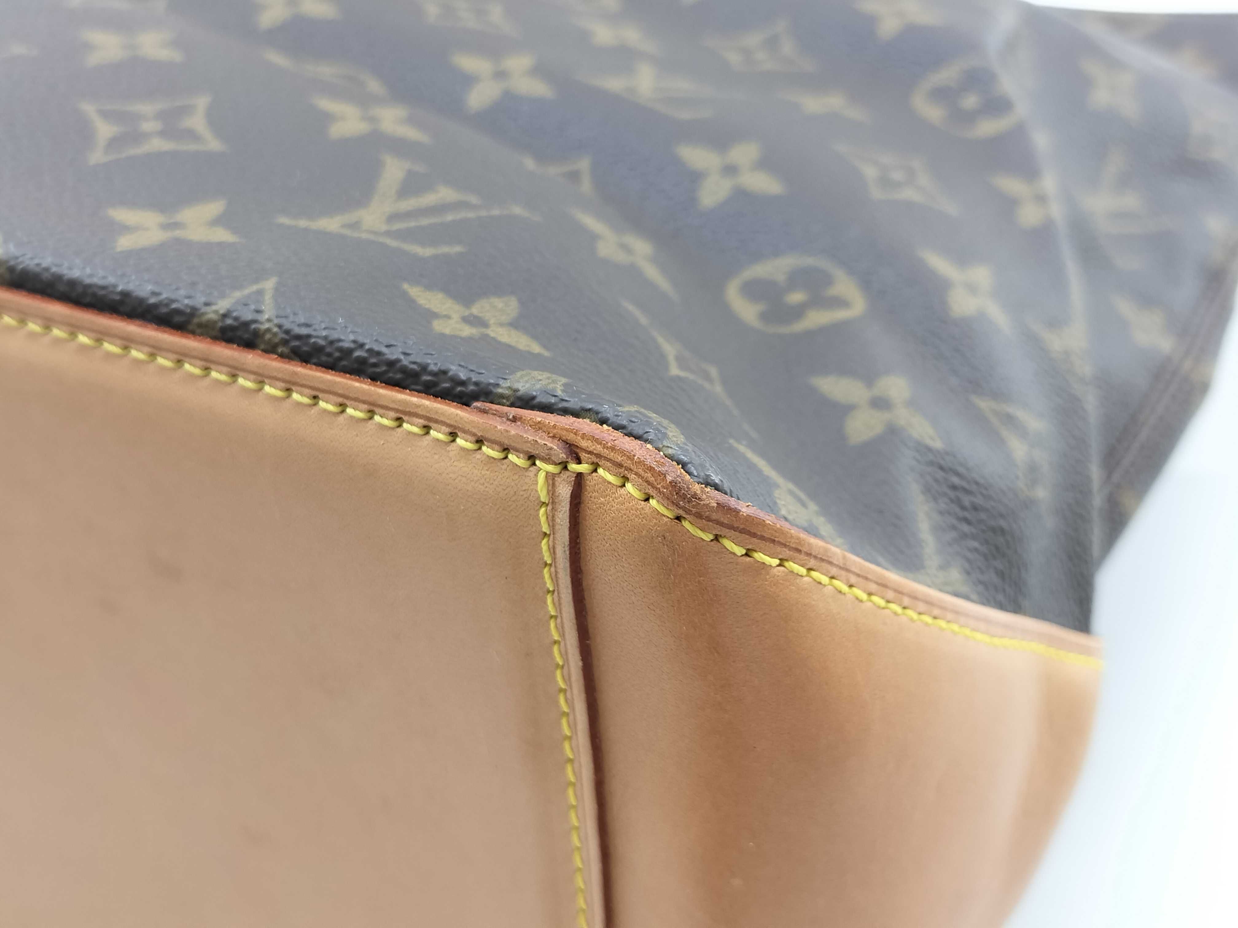 Monogram Vuitton Cabas Mezzo Tote Bag — view 8
