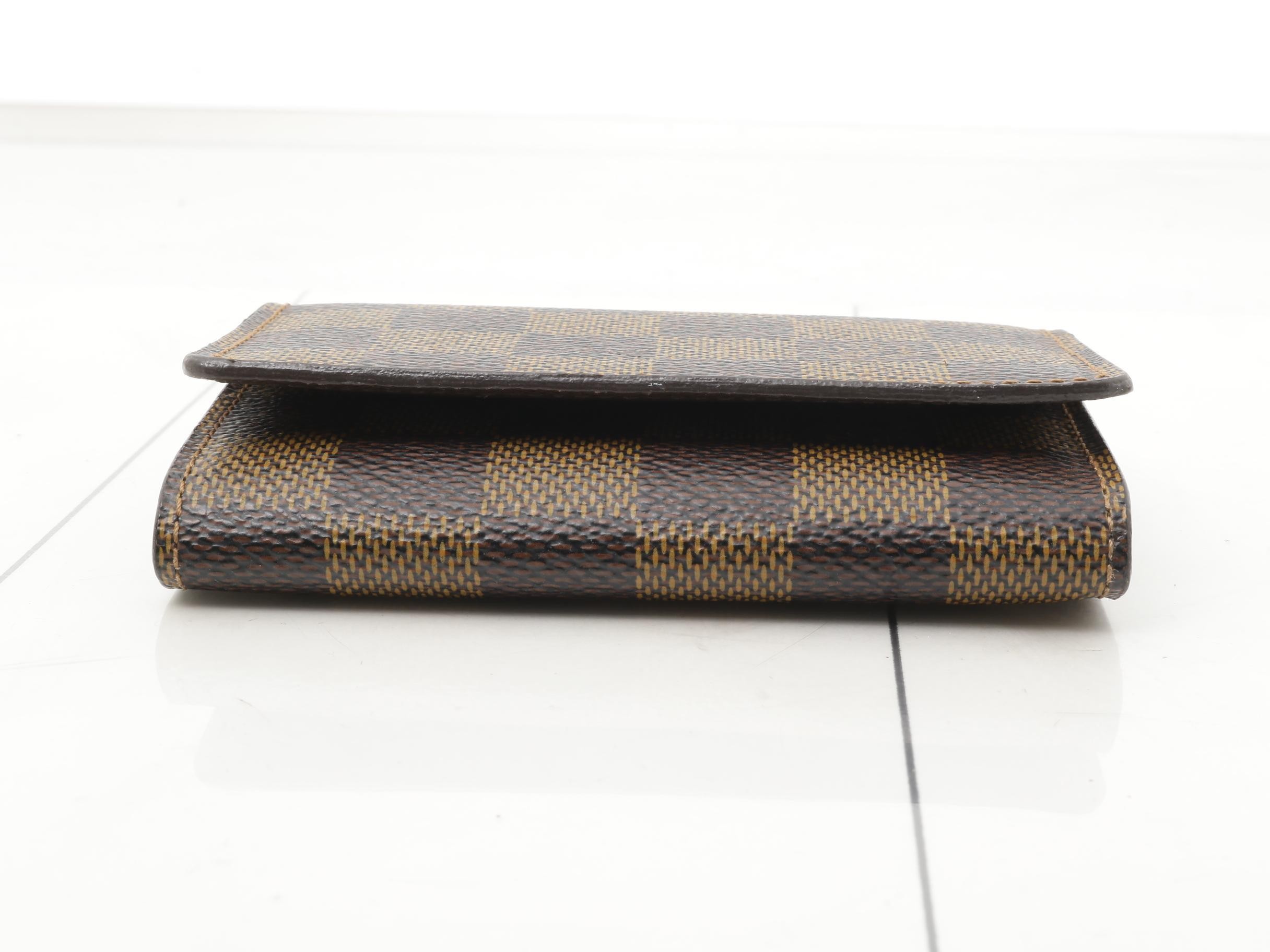 Damier Enveloppe Carte de Visite Card Case — view 3