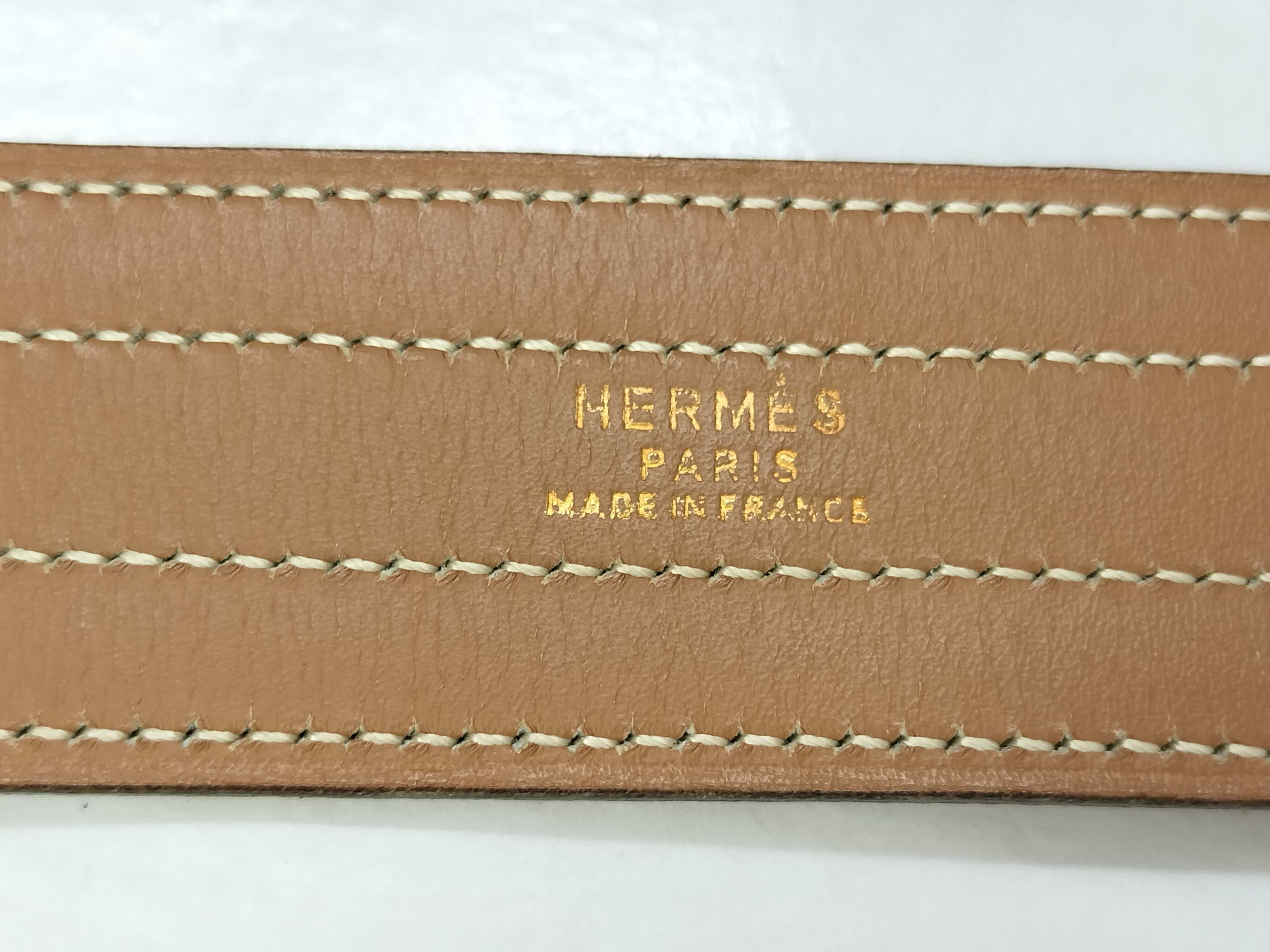 Other lines Accessories Hermes Leather Gold Hardware Belt — view 5