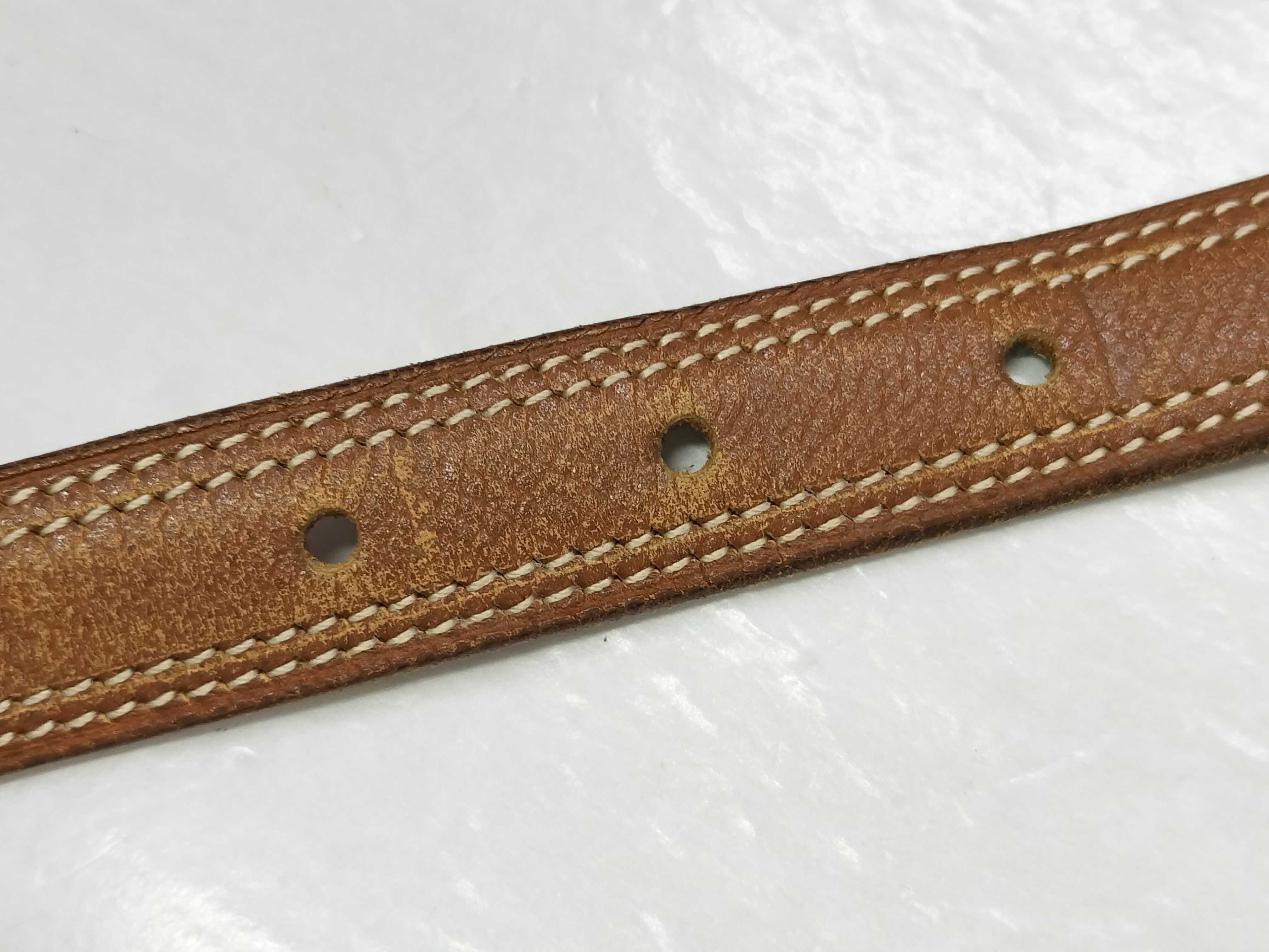 Other lines Accessories Hermes Leather Gold Hardware Belt — view 7