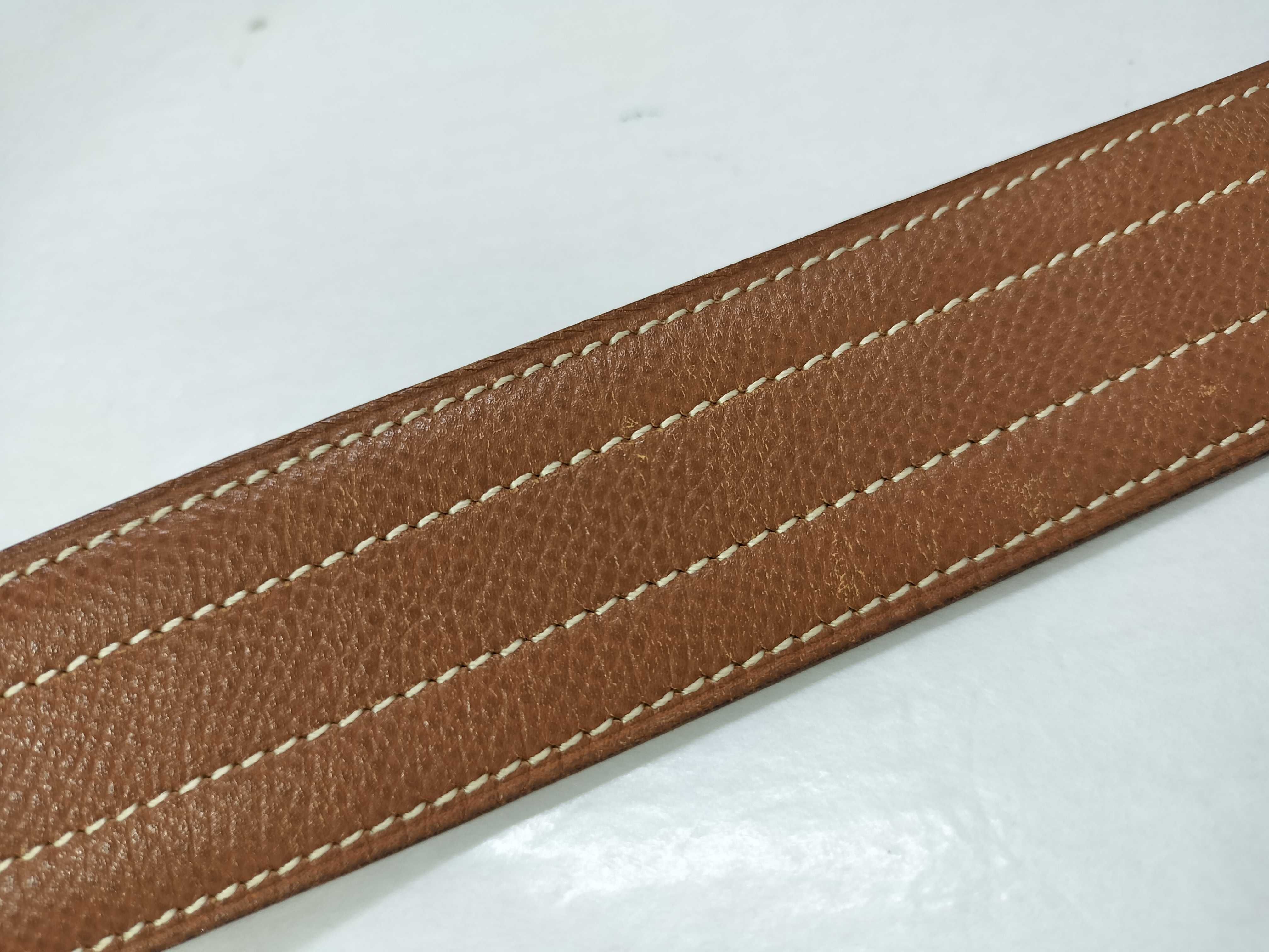 Other lines Accessories Hermes Leather Gold Hardware Belt — view 8