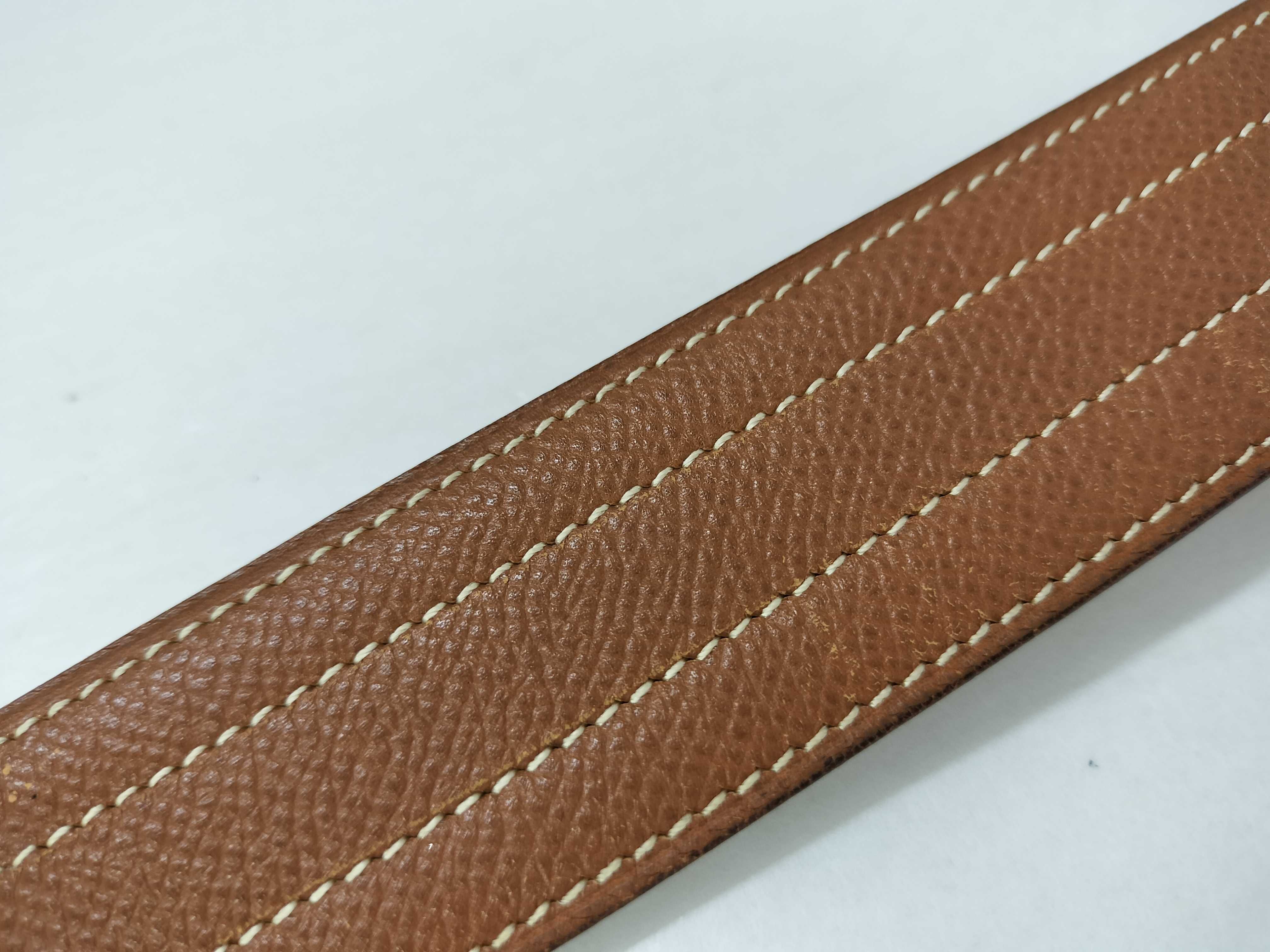 Other lines Accessories Hermes Leather Gold Hardware Belt — view 9
