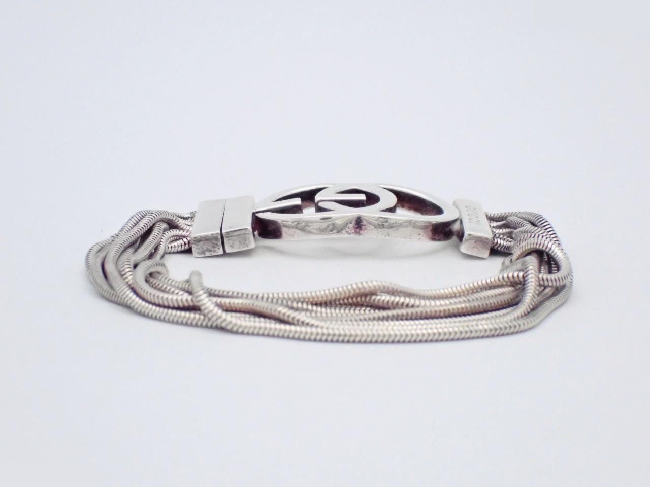 Bracelet, GG logo, 10 strands, SV925, 29.6g, wrist circumference approx. 16.5cm — view 2