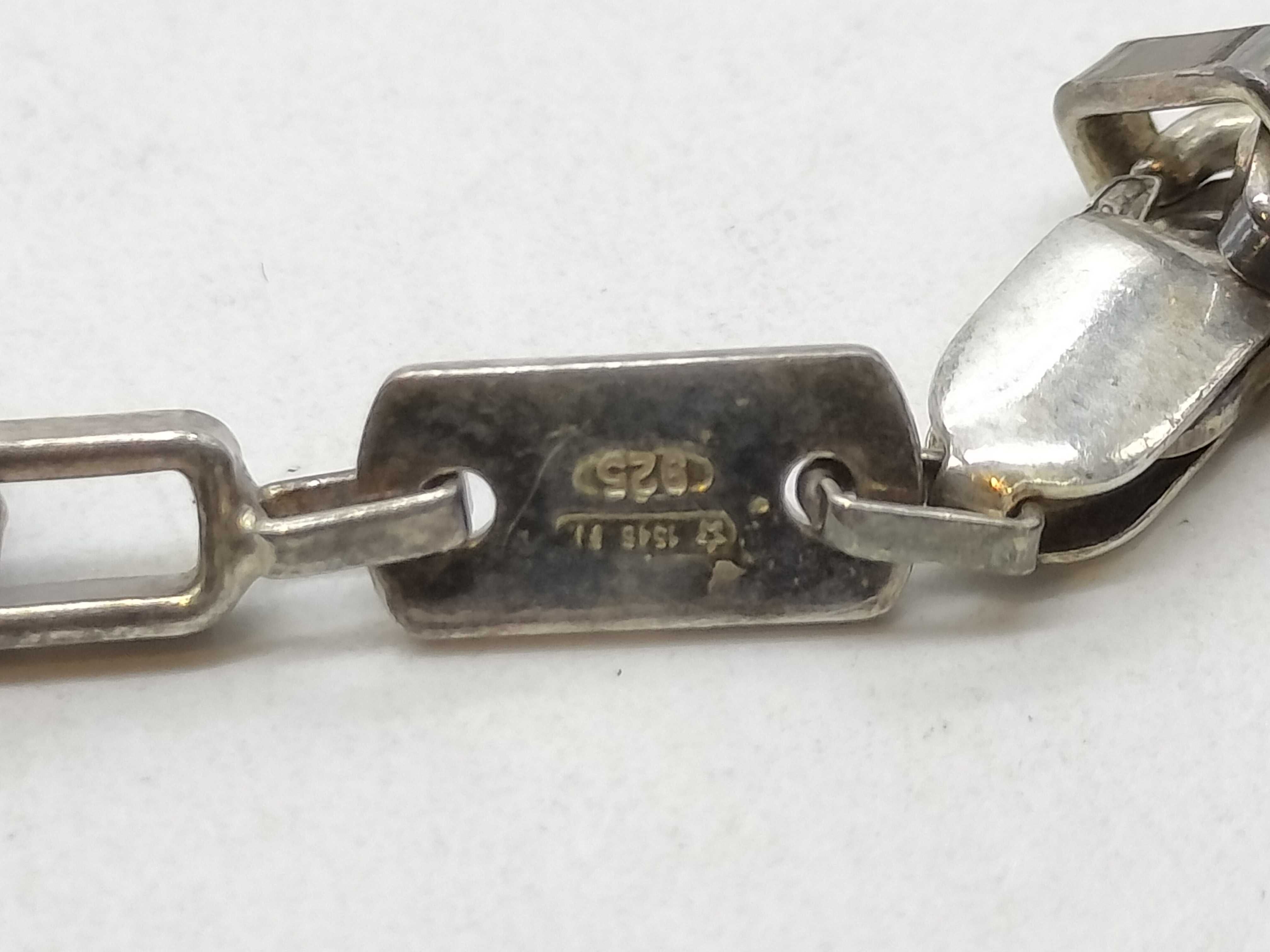 Old Square Vintage Bracelet, SV925, 5.1g, Bracelet/Bangle — view 5