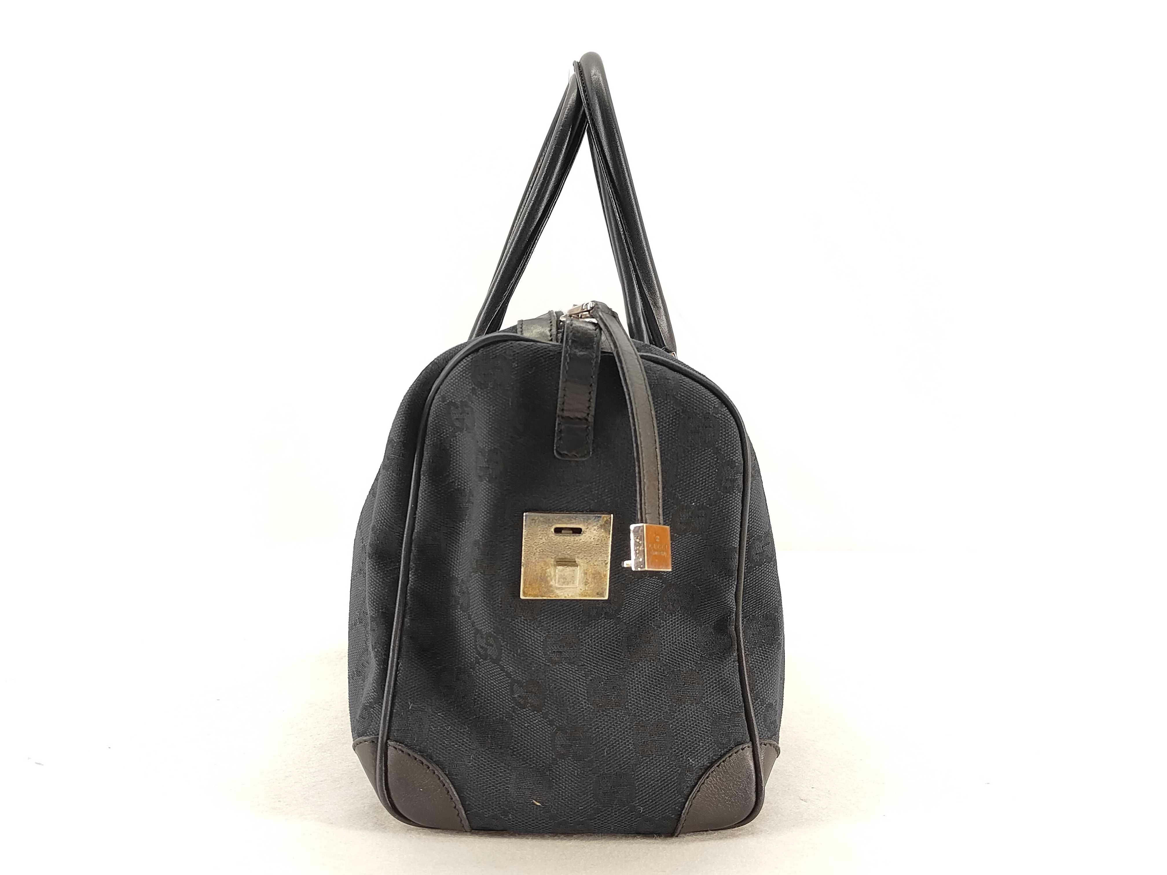 GG Canvas Gucci Boston Bag Handbag Boston Bag — view 3