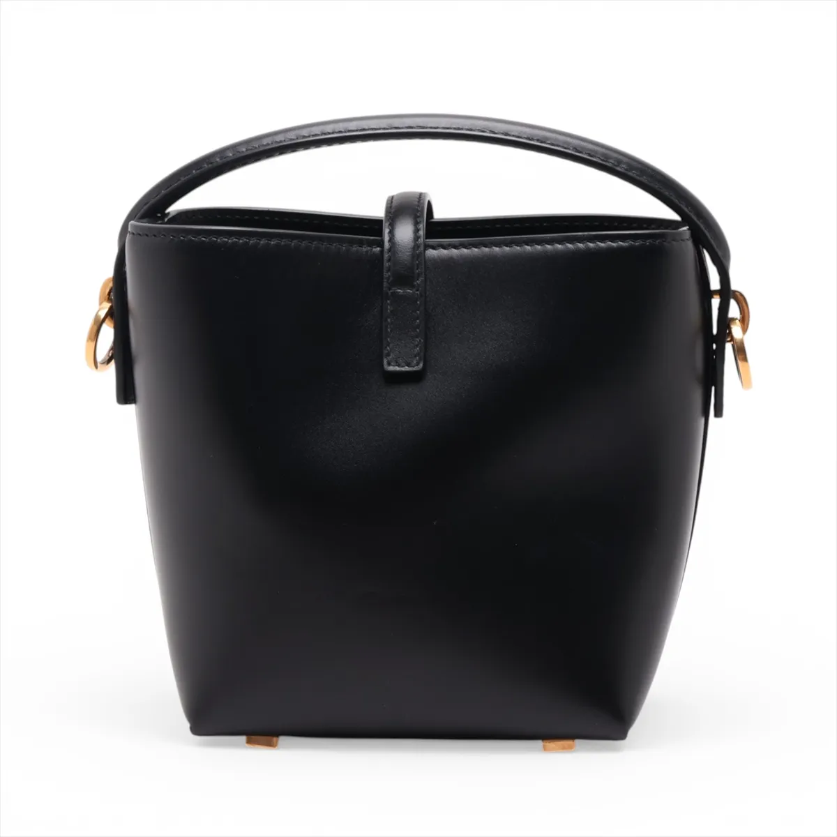 LE 37 mini Leather 2-Way Handbag, Black, 765870 — view 2
