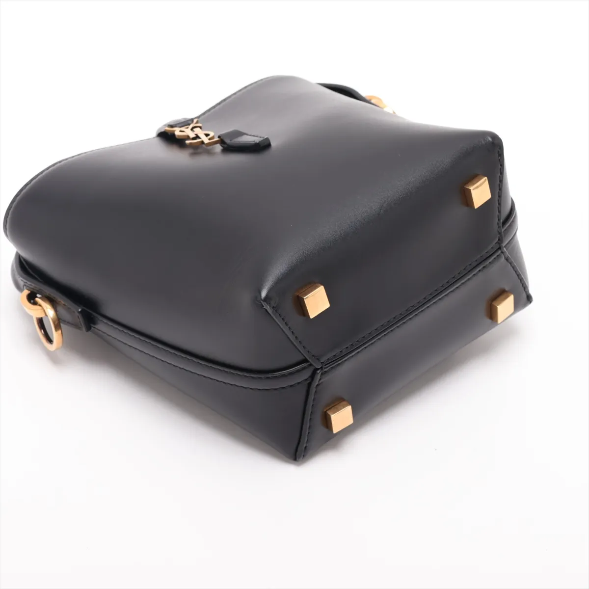 LE 37 mini Leather 2-Way Handbag, Black, 765870 — view 4
