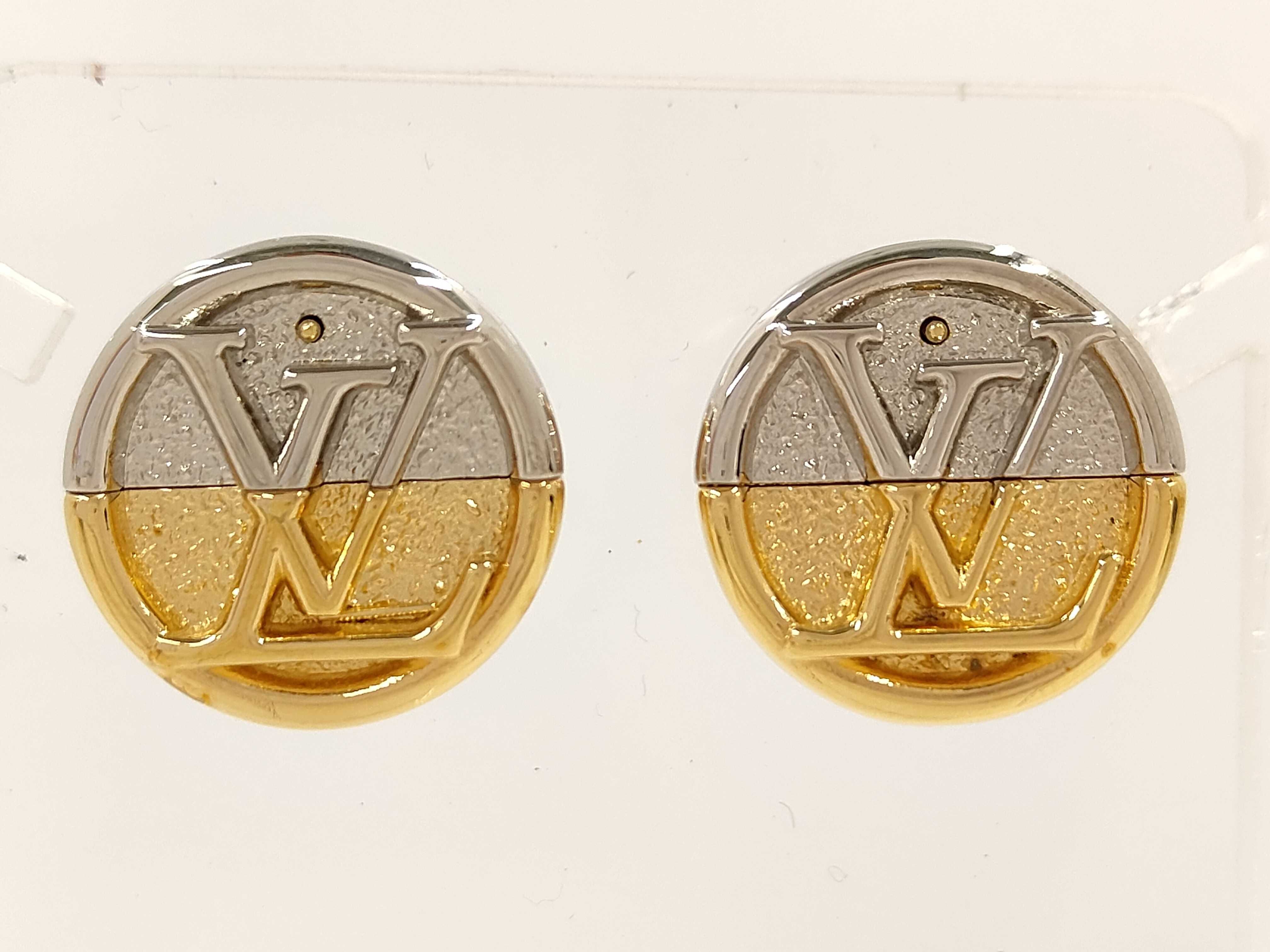 Boucles d'Oreilles L to V Silver x Gold M69664/VA1210 Earrings — view 2