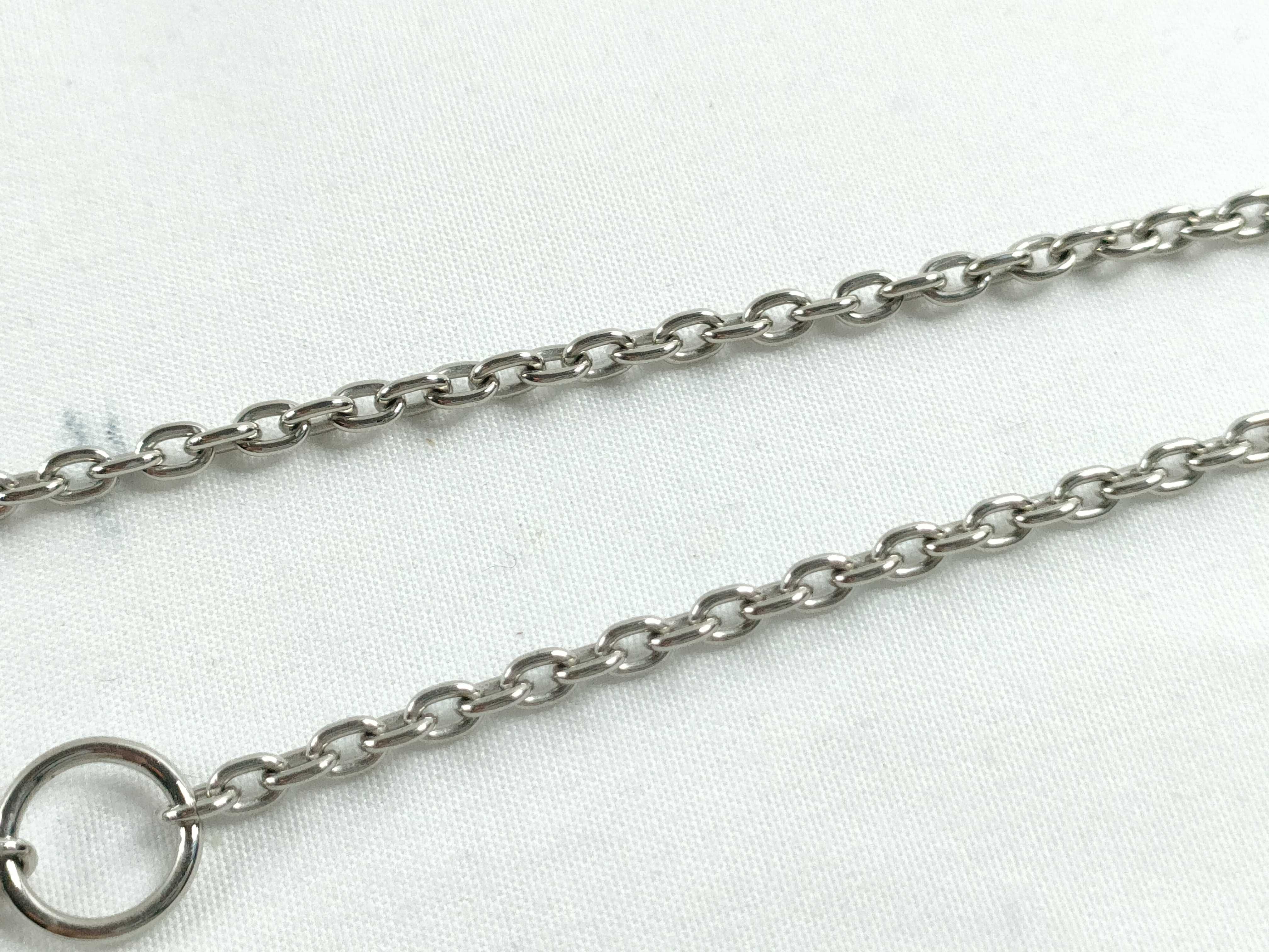 Cordage Rope Necklace, Sterling Silver 925 Necklace — view 6