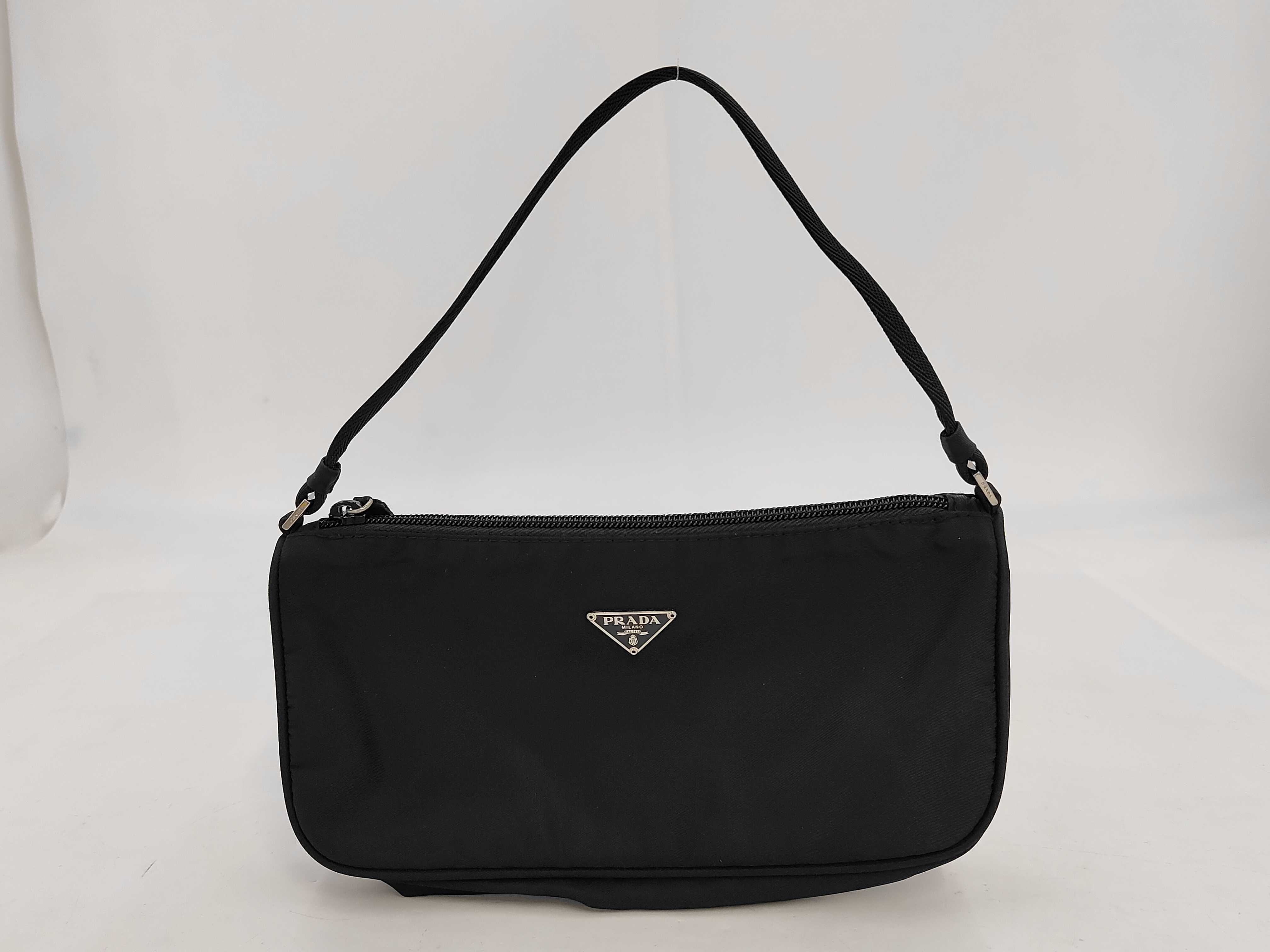 Triangle Plate Mini Handbag Black Handbag