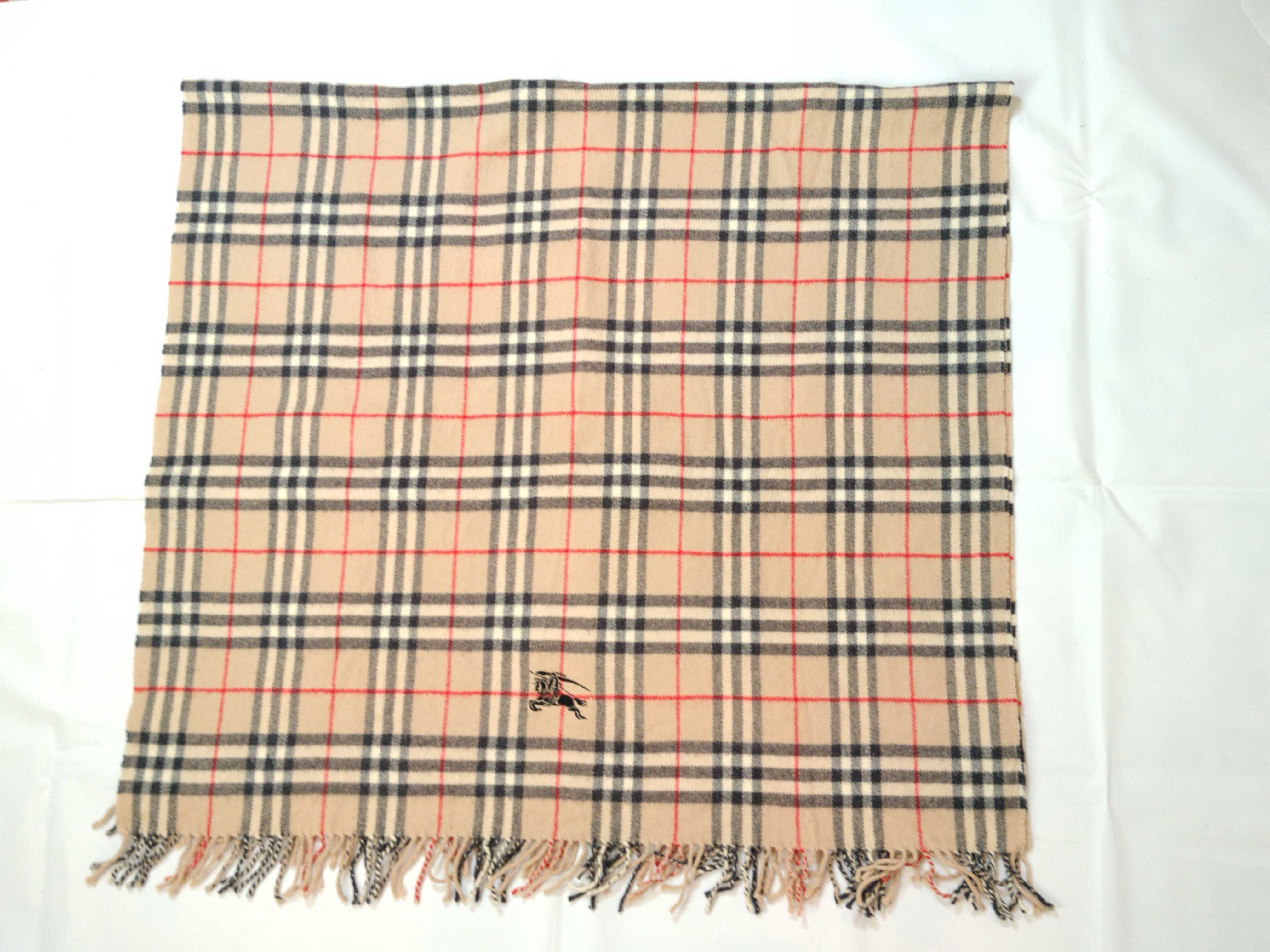 Nova Check Lap Blanket Shawl Beige Other Accessories