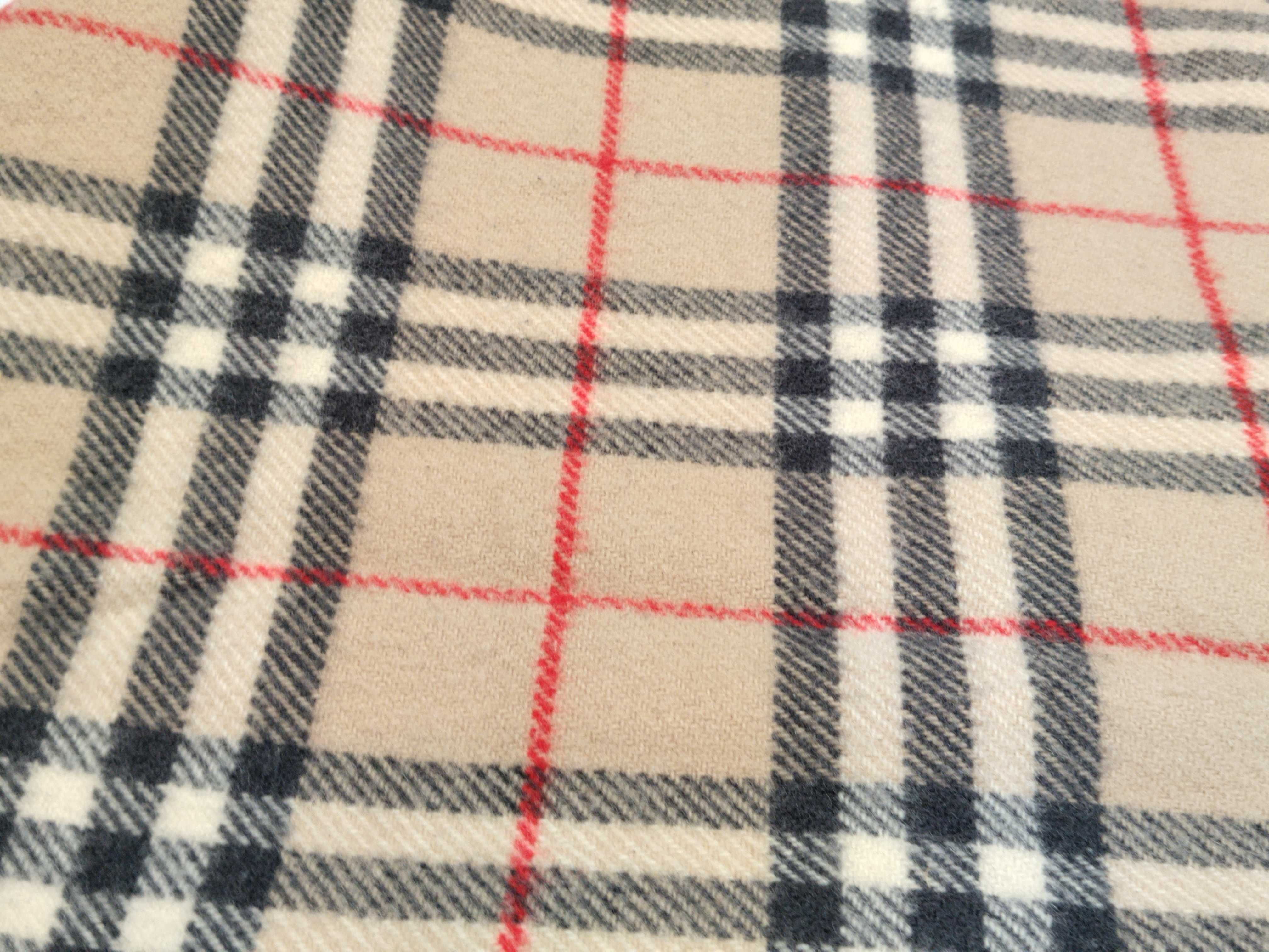 Nova Check Lap Blanket Shawl Beige Other Accessories — view 9