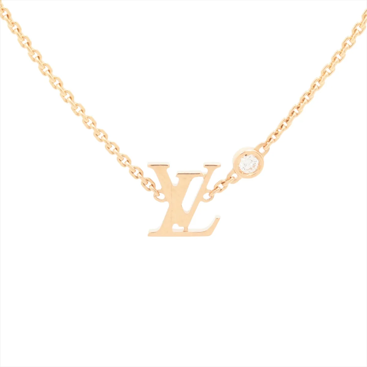 Pendantif Ideal Blossom LV Diamond Necklace 750(PG) 4.1g H01216 Q93655