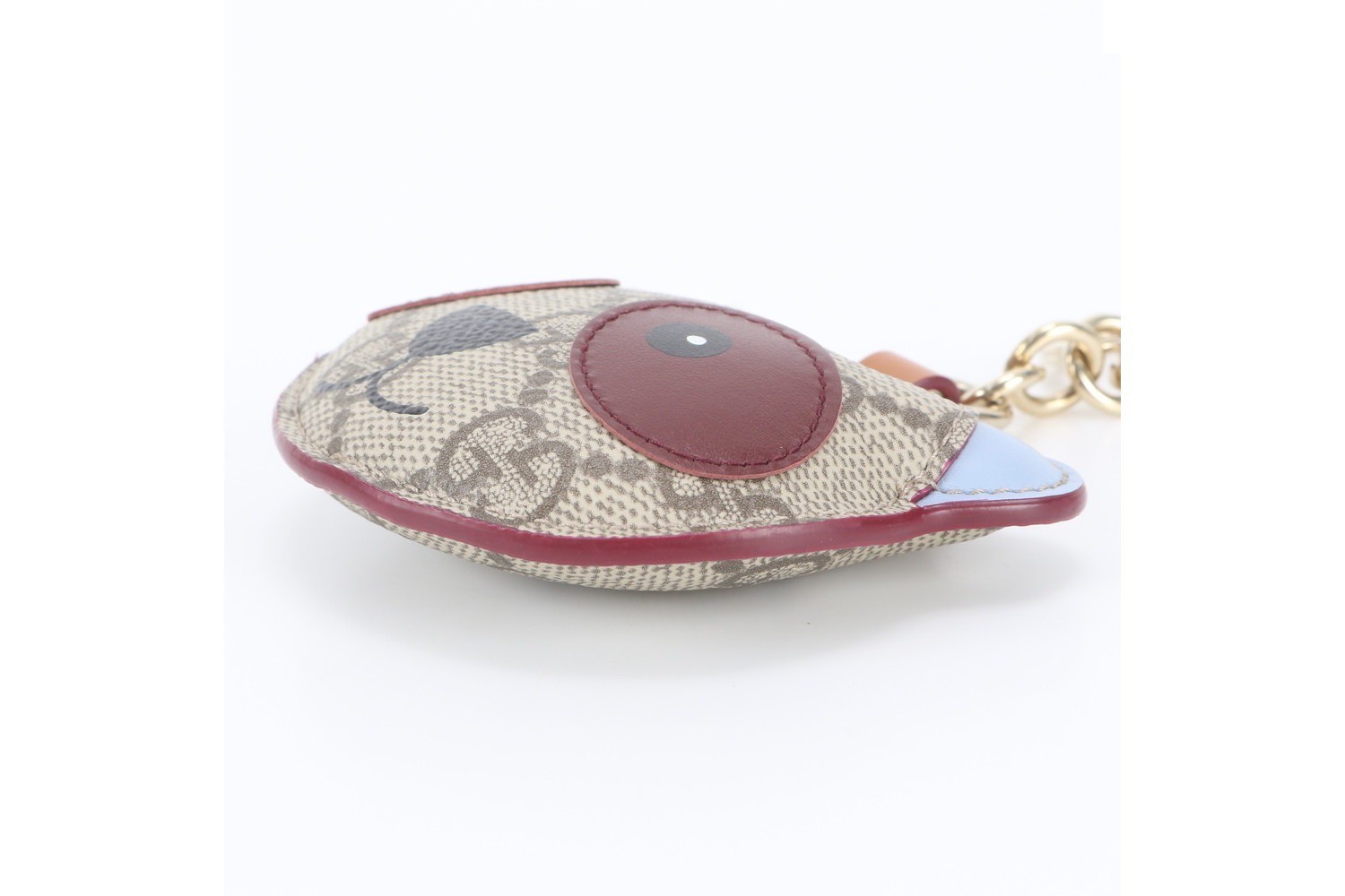 GG Supreme Panda Animal Shape Leather Keychain — view 5