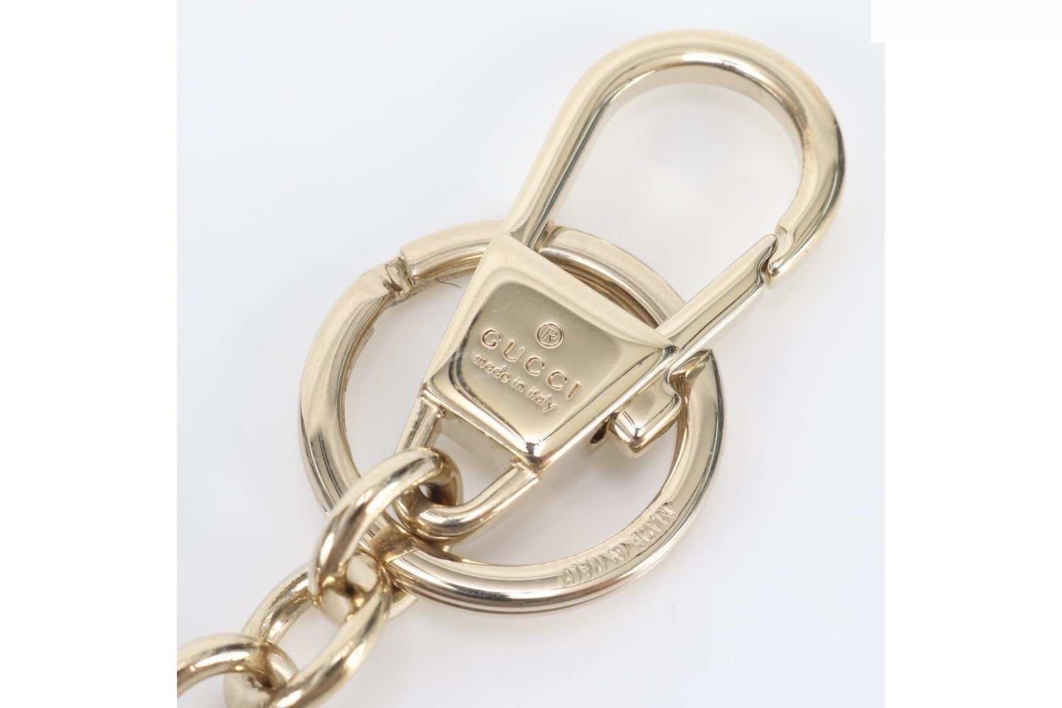 GG Supreme Panda Animal Shape Leather Keychain — view 8