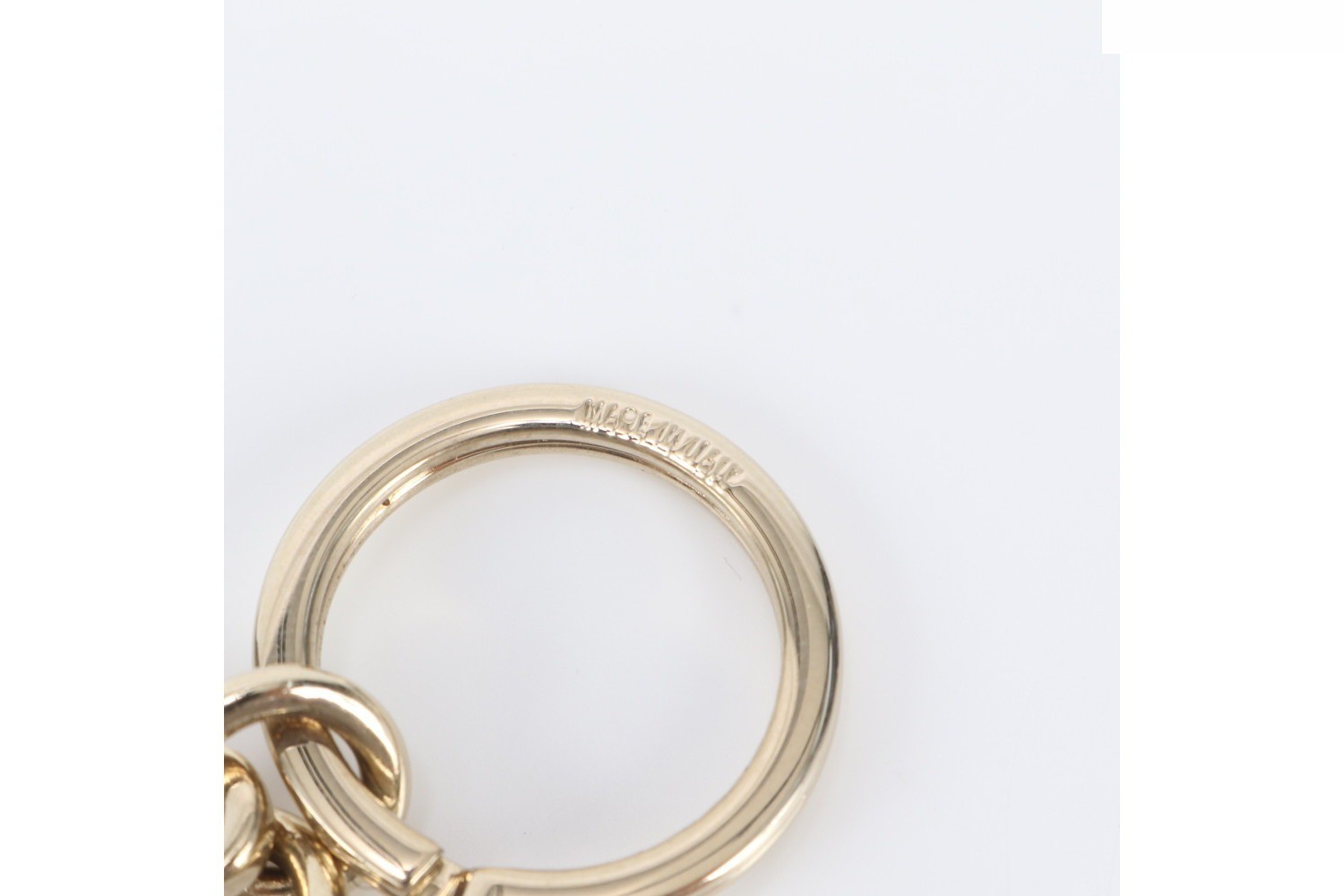 GG Supreme Panda Animal Shape Leather Keychain — view 9