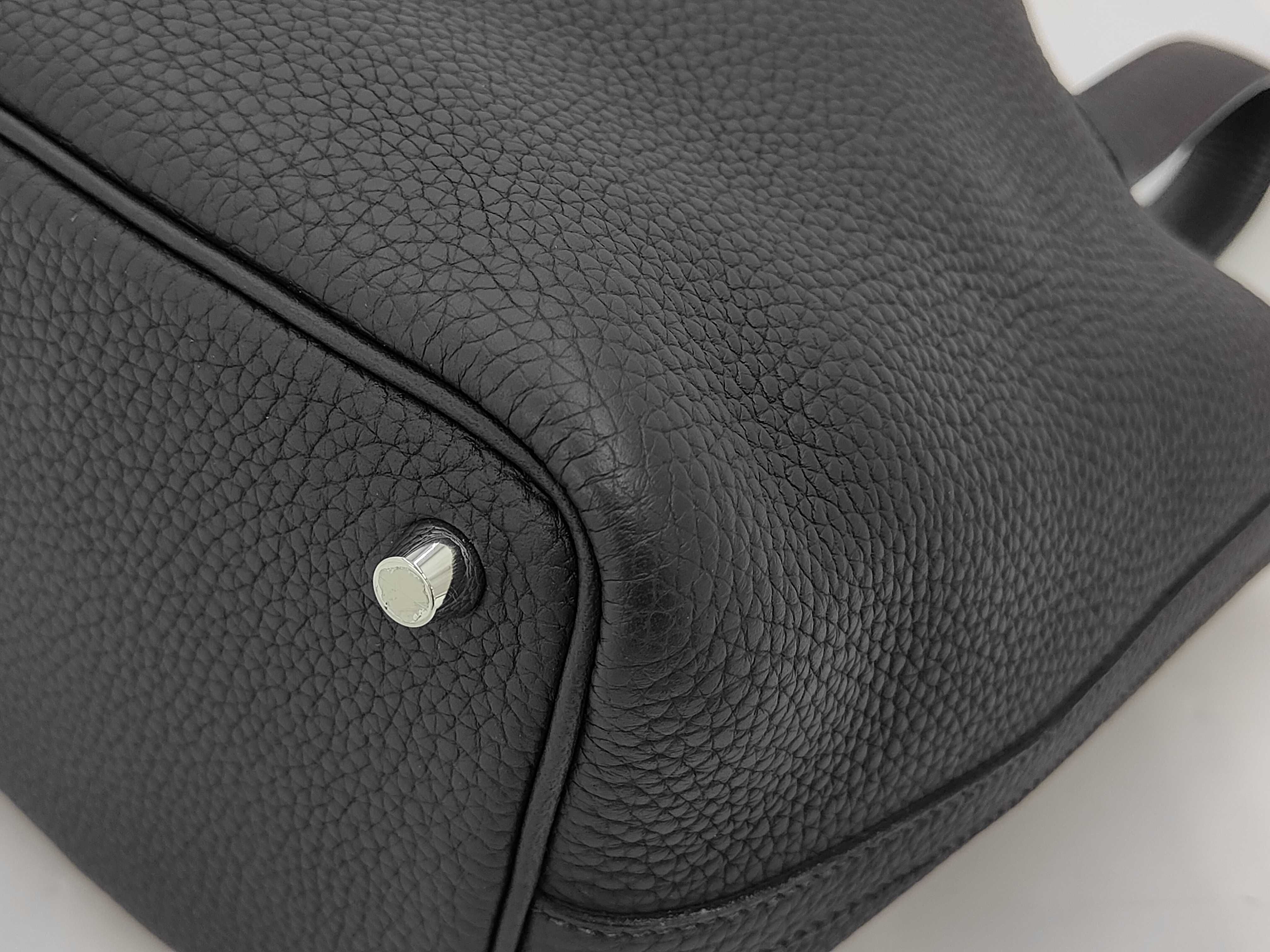 Picotin Lock 18 handbag (dark brown/gray) — view 3