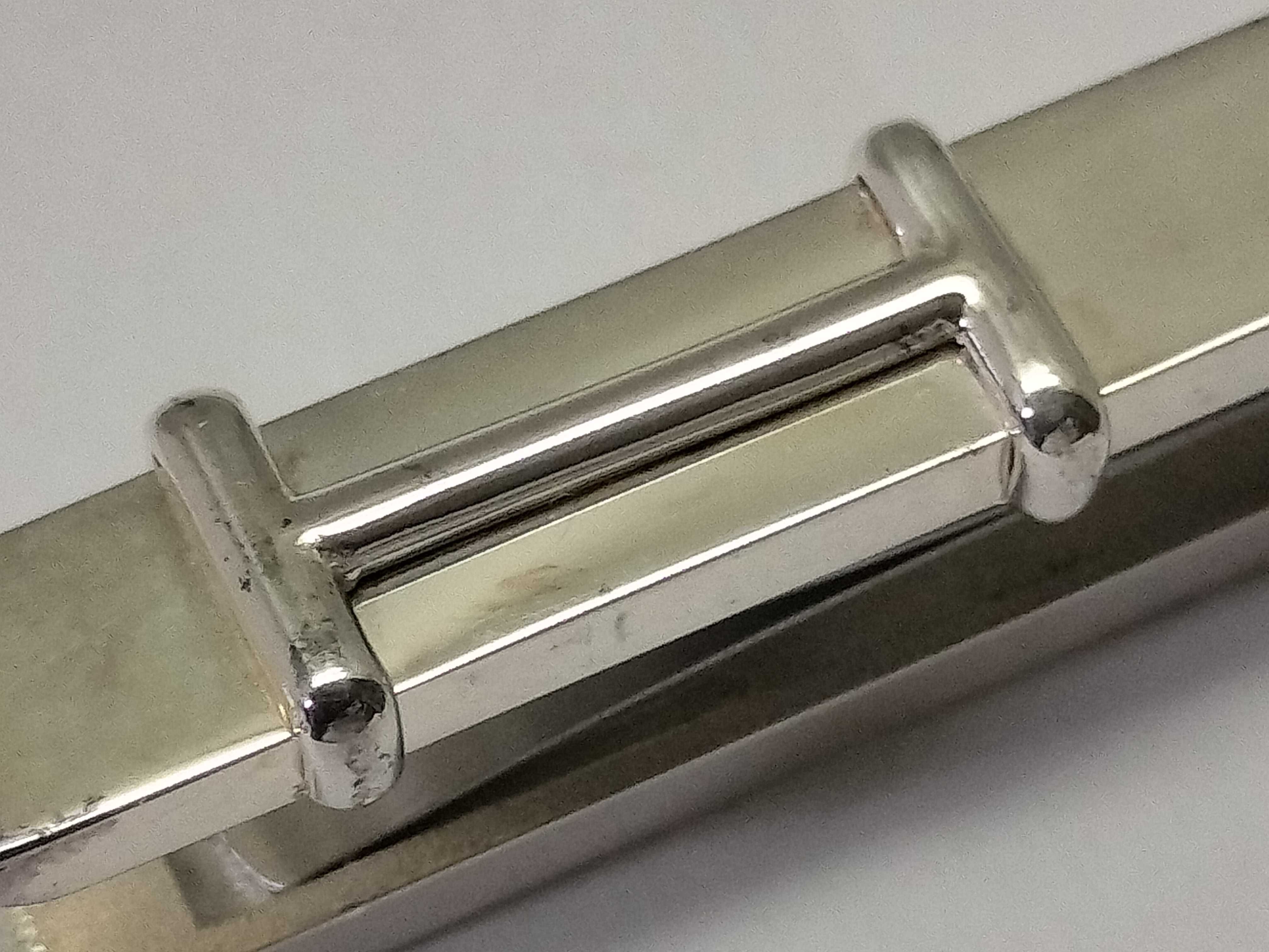 H-logo money clip tie clip Ag925 tie clip/cufflinks — view 10