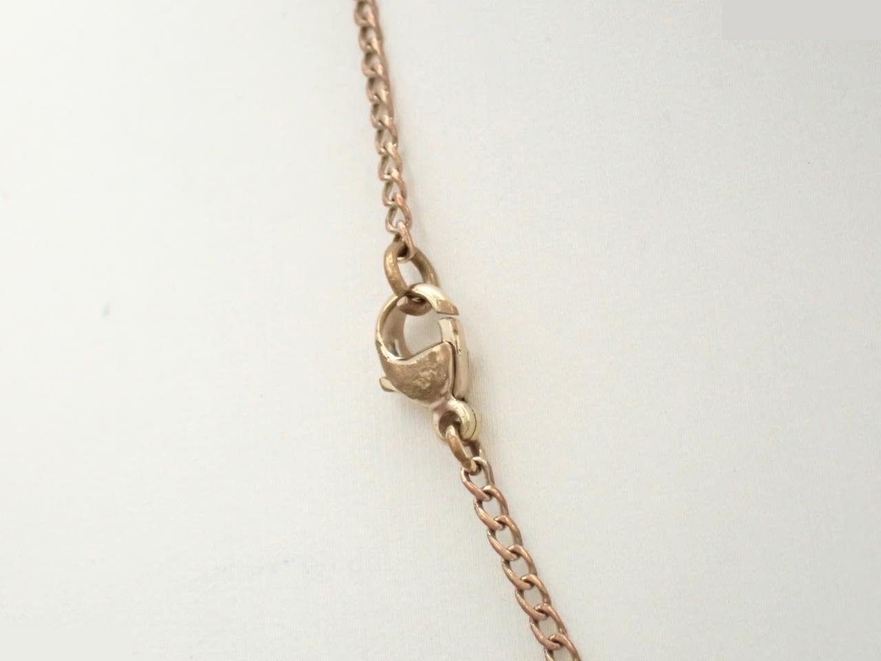Cupid Necklace Pendant - Chain approx. 46cm — view 2