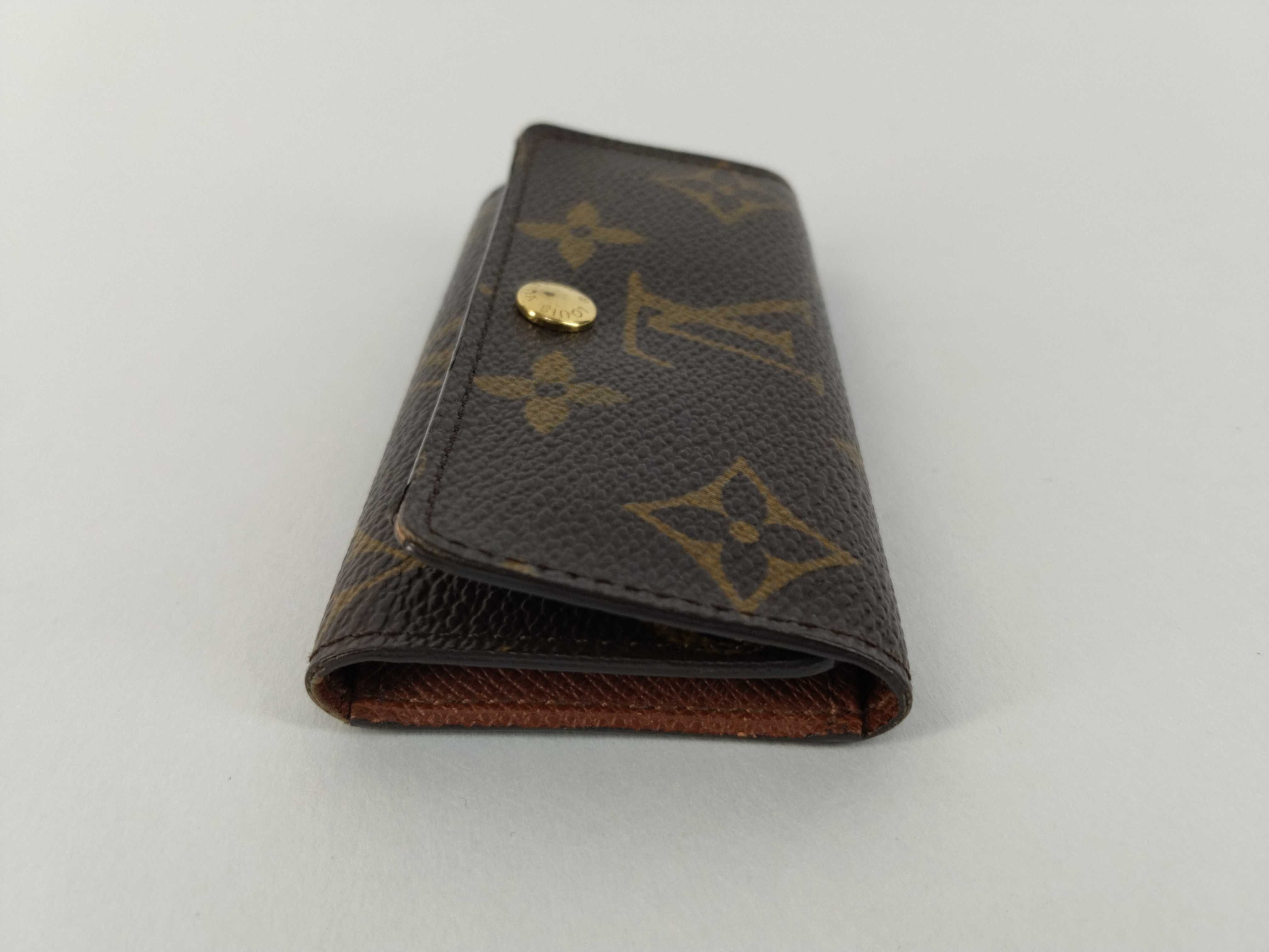 Monogram LV Key Case Multicles 4 Brown Key Case — view 4