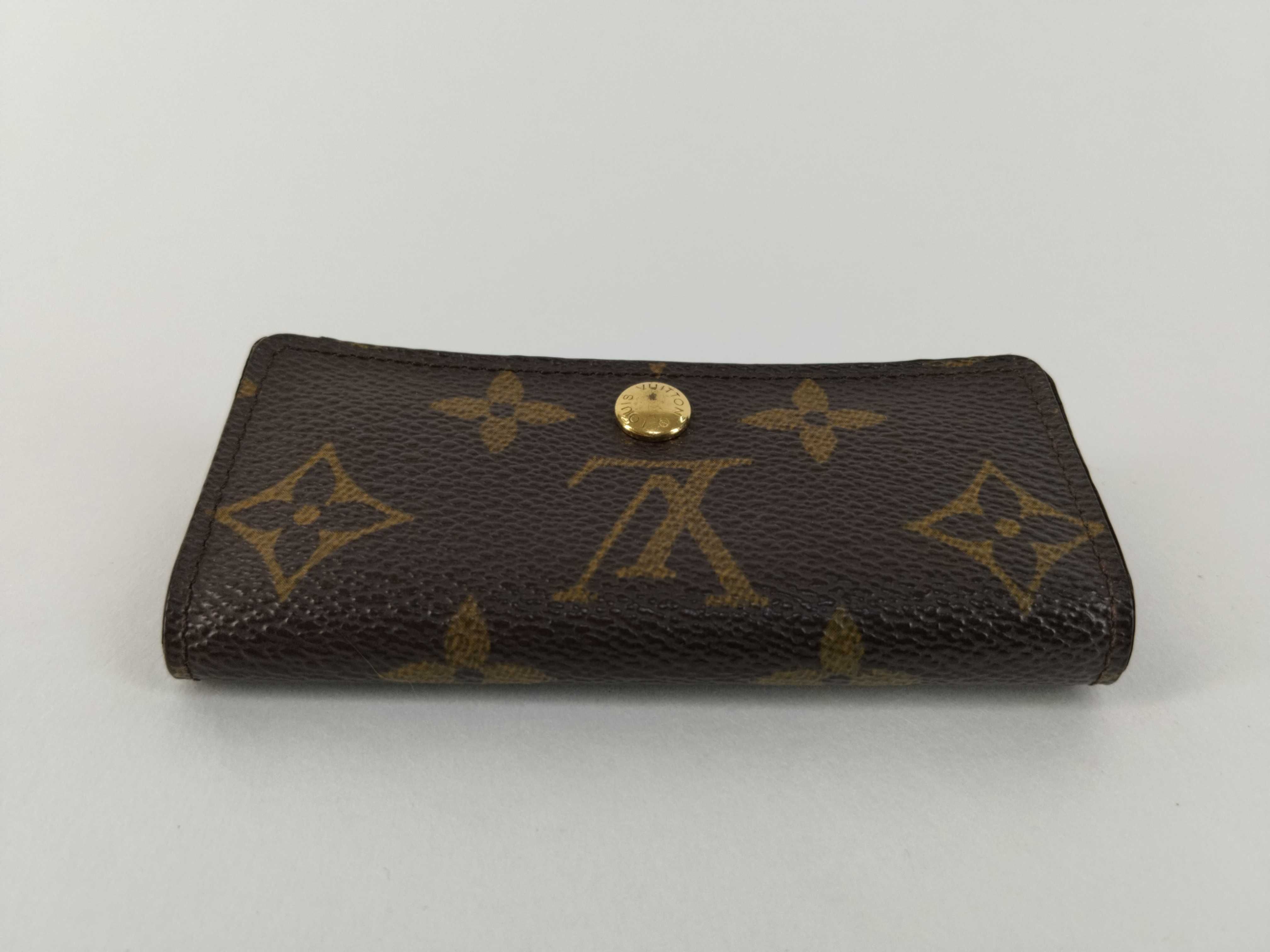 Monogram LV Key Case Multicles 4 Brown Key Case — view 5