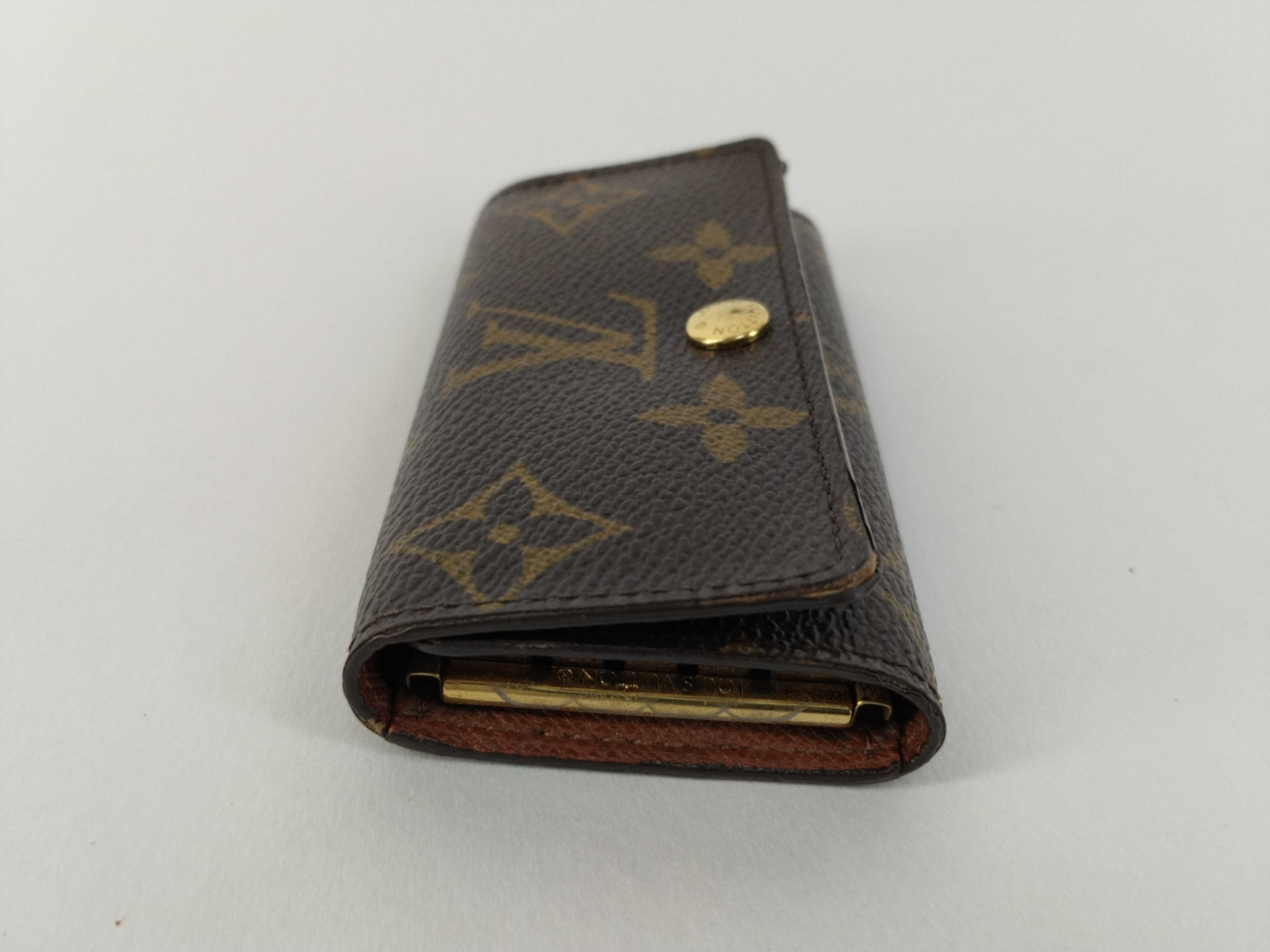 Monogram LV Key Case Multicles 4 Brown Key Case — view 6