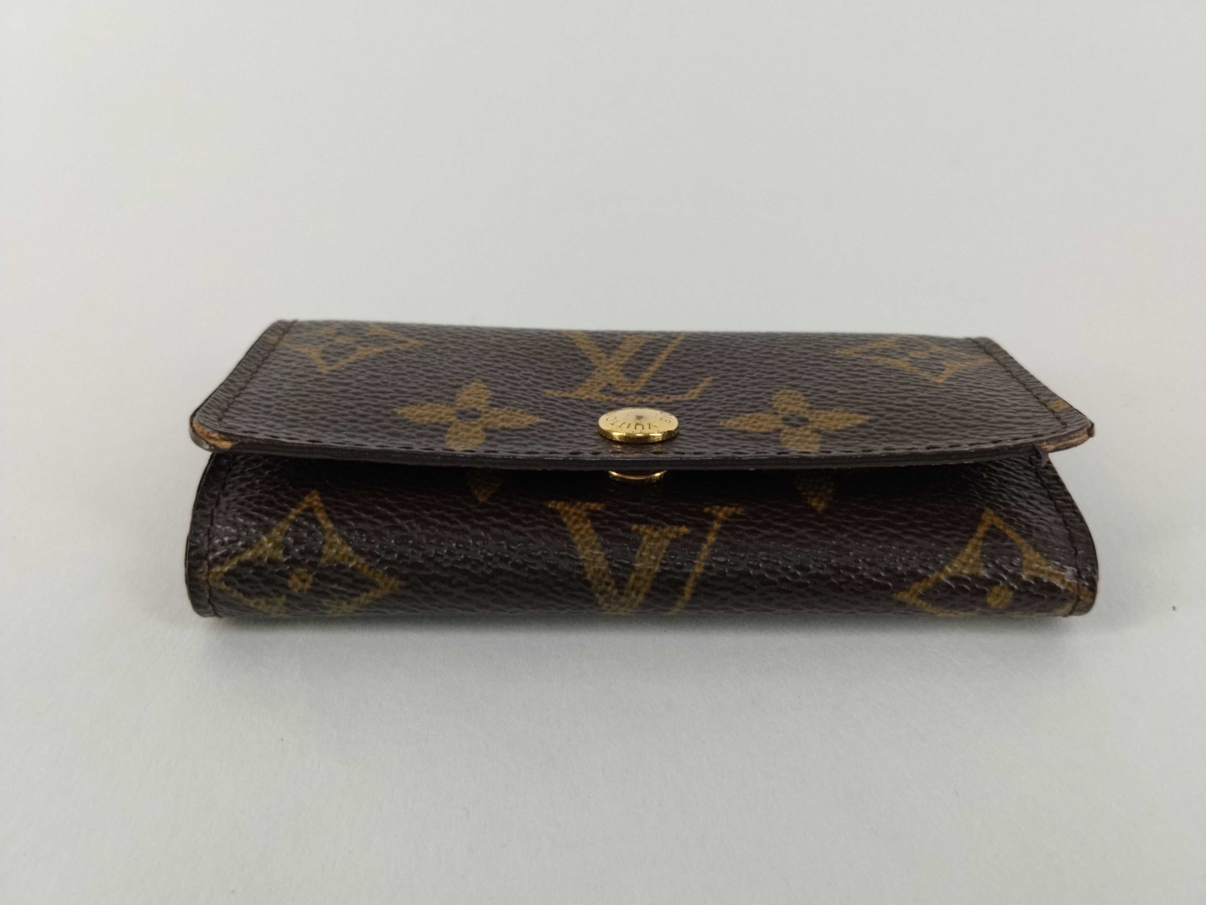 Monogram LV Key Case Multicles 4 Brown Key Case — view 7