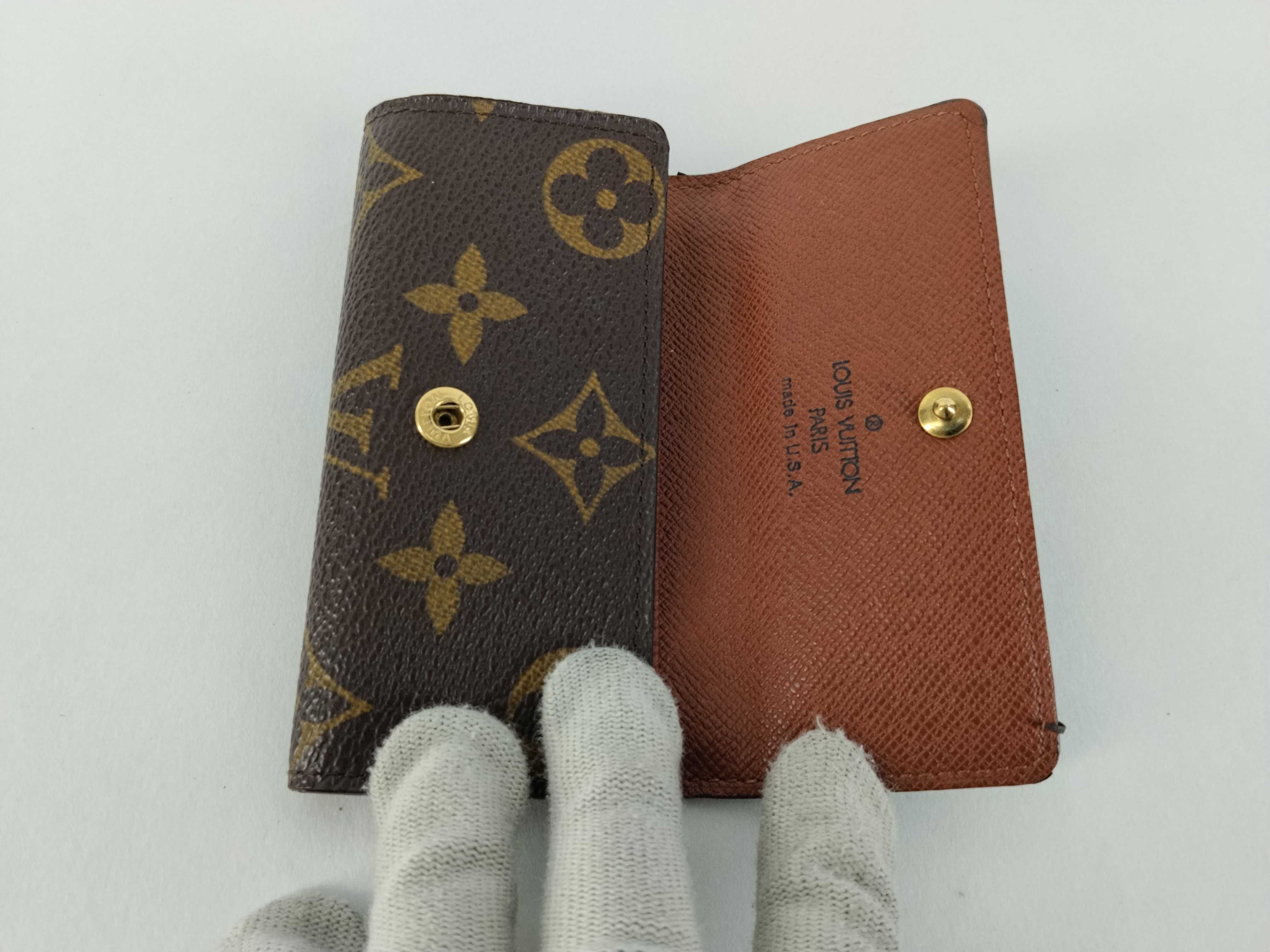 Monogram LV Key Case Multicles 4 Brown Key Case — view 9