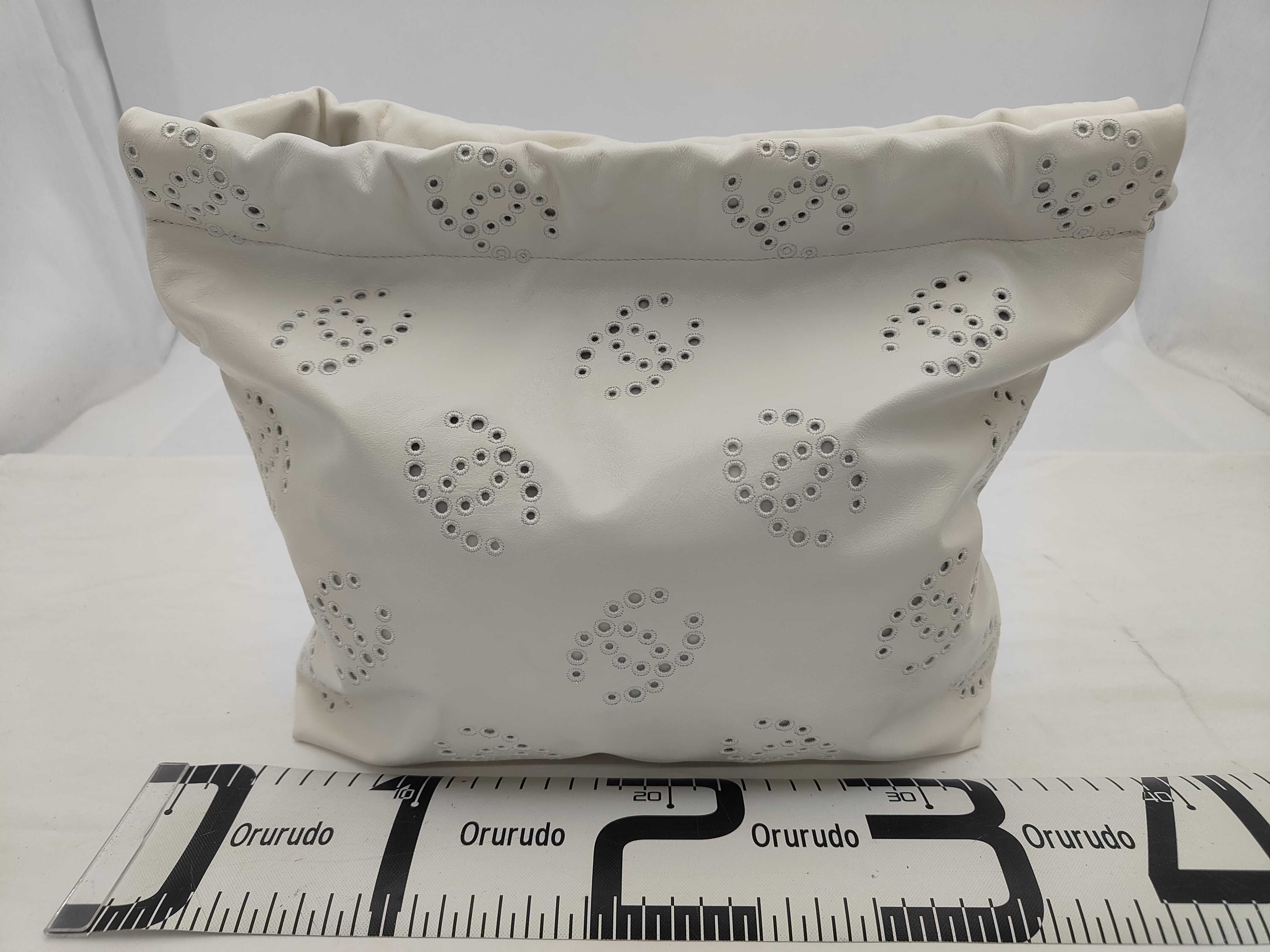 22 Small Punching White Serial Plate TX6UUG45 Shoulder Bag — view 2