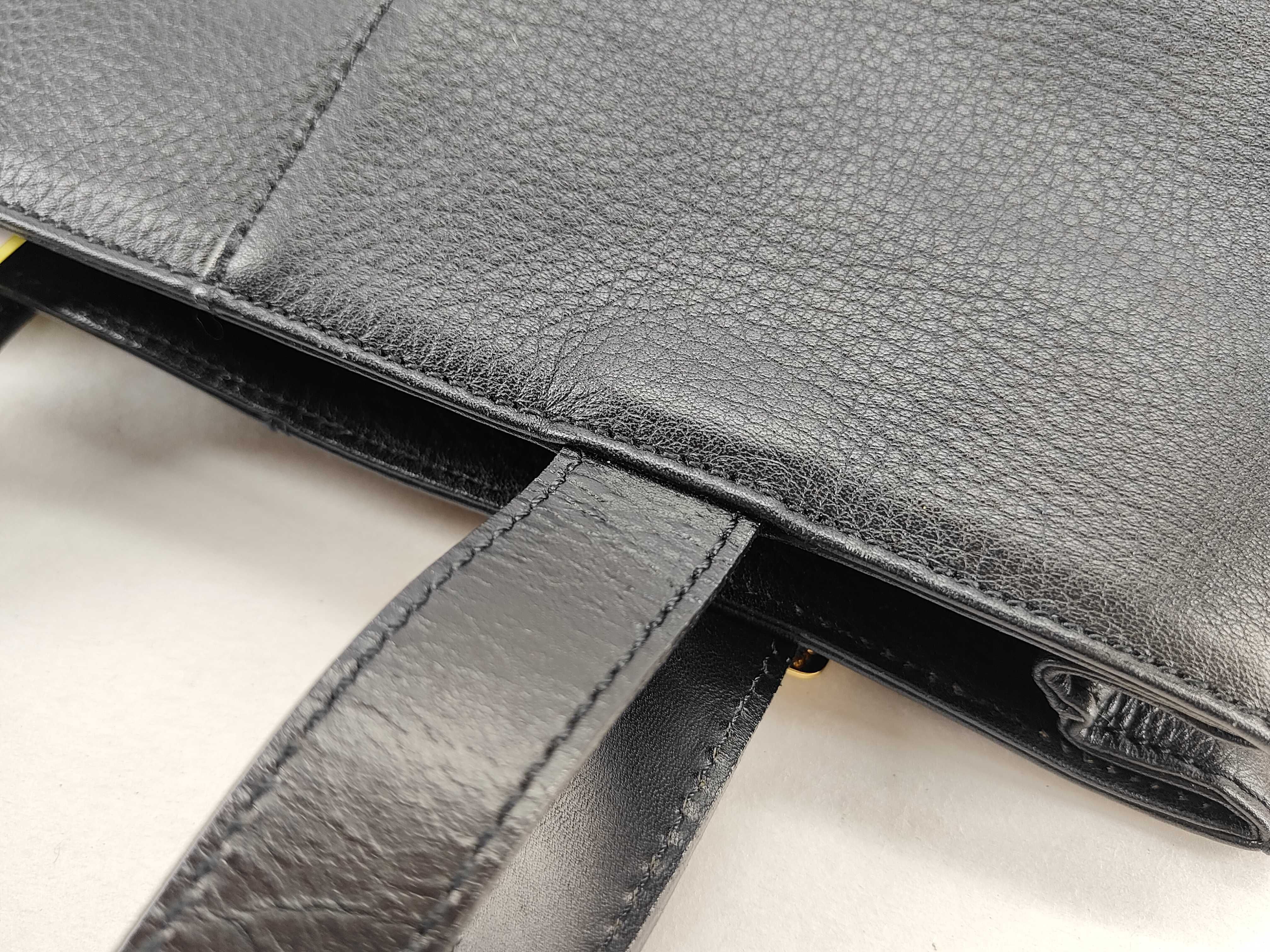 Leather Shadow Horse Handbag Tote Bag — view 6