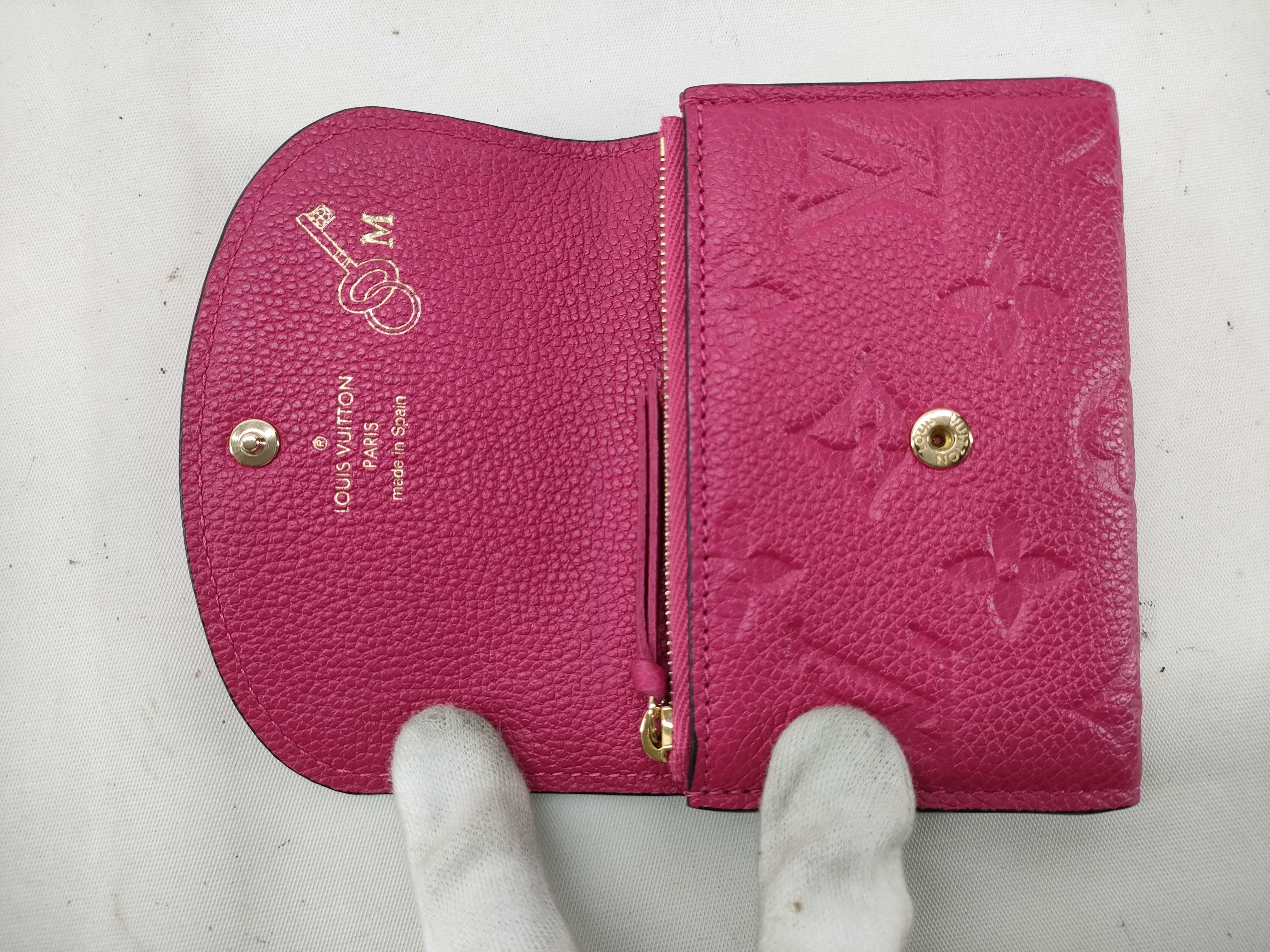 Monogram Emprene Louis Vuitton Emprene Portomone Rosali M81521 Wallet — view 9