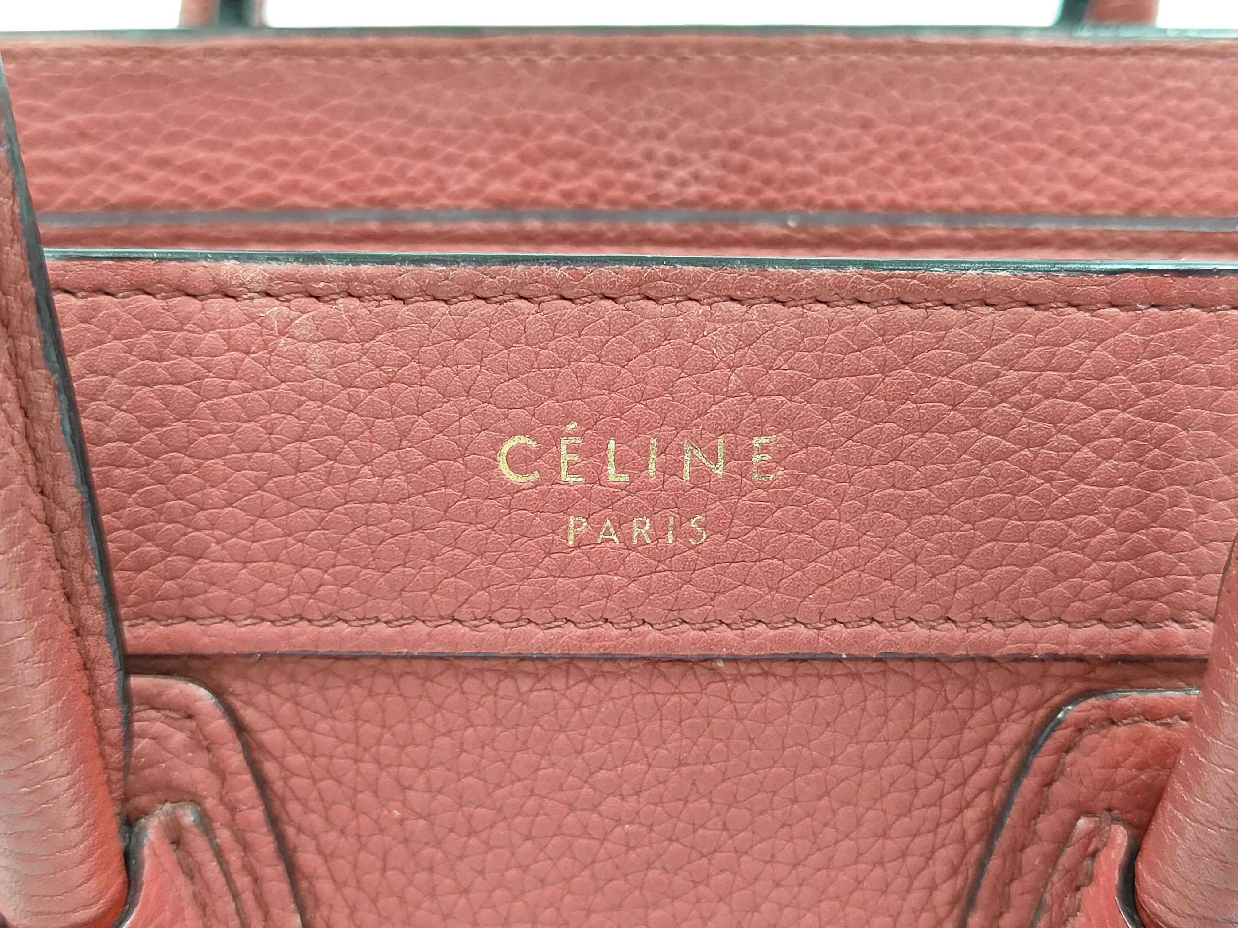 Luggage Nano Leather 2-Way Handbag — view 9