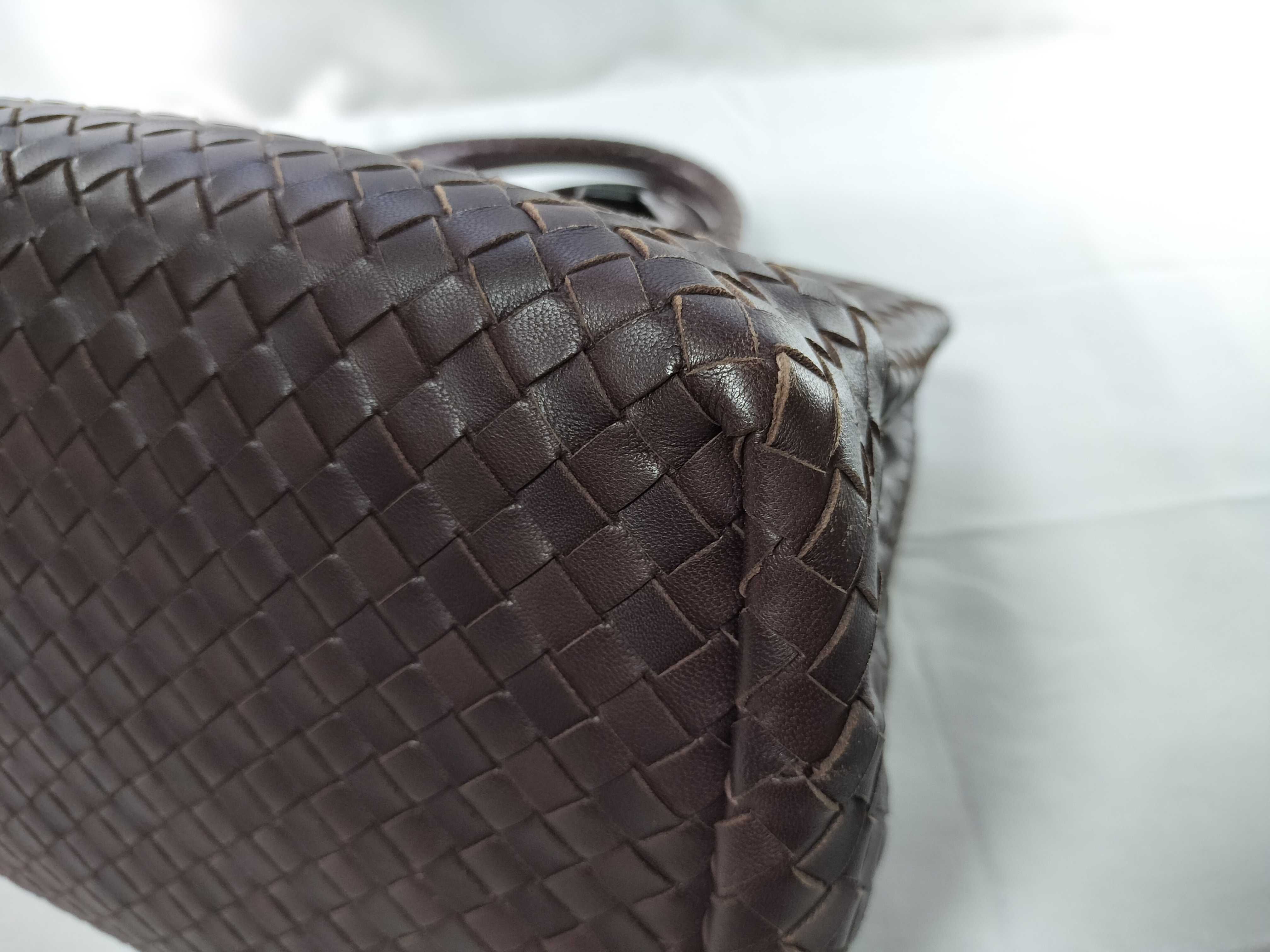 Intrecciato Roma Handbag — view 6