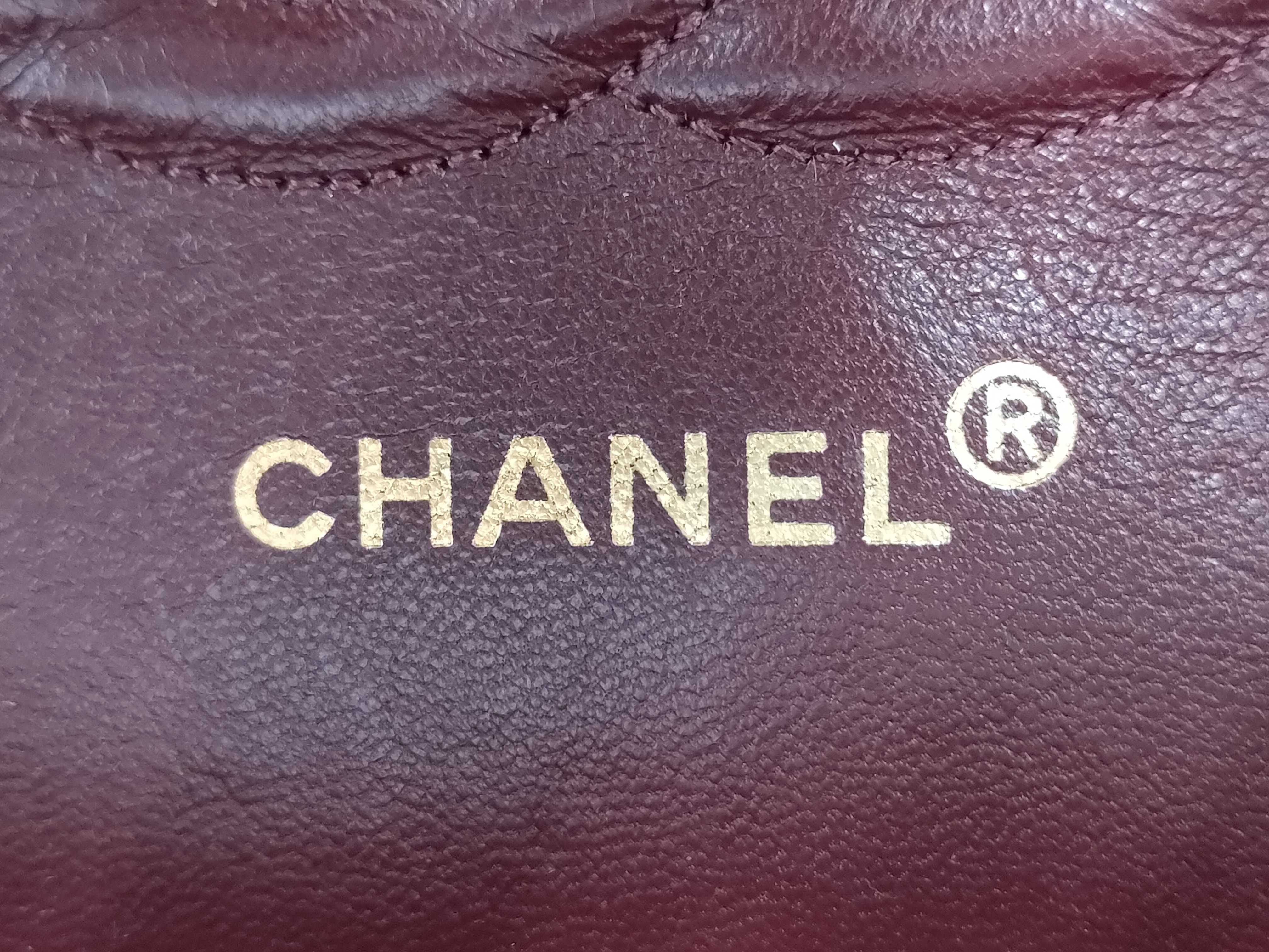 Lambskin Matelassé 25 Double Flap Chain Shoulder Bag — view 13