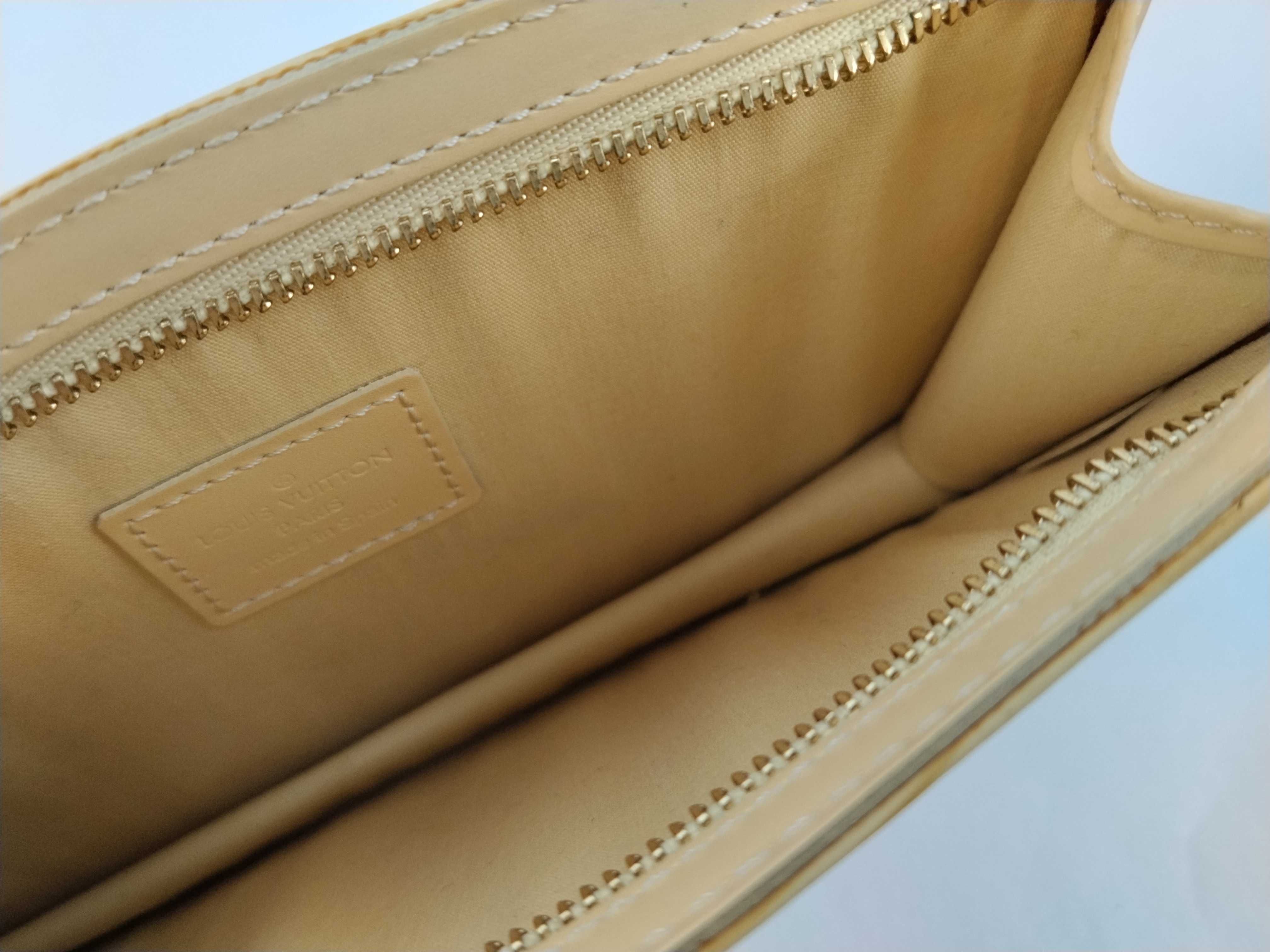 Epi Leather Waist Pouch, Yellow Shoulder Bag — view 9