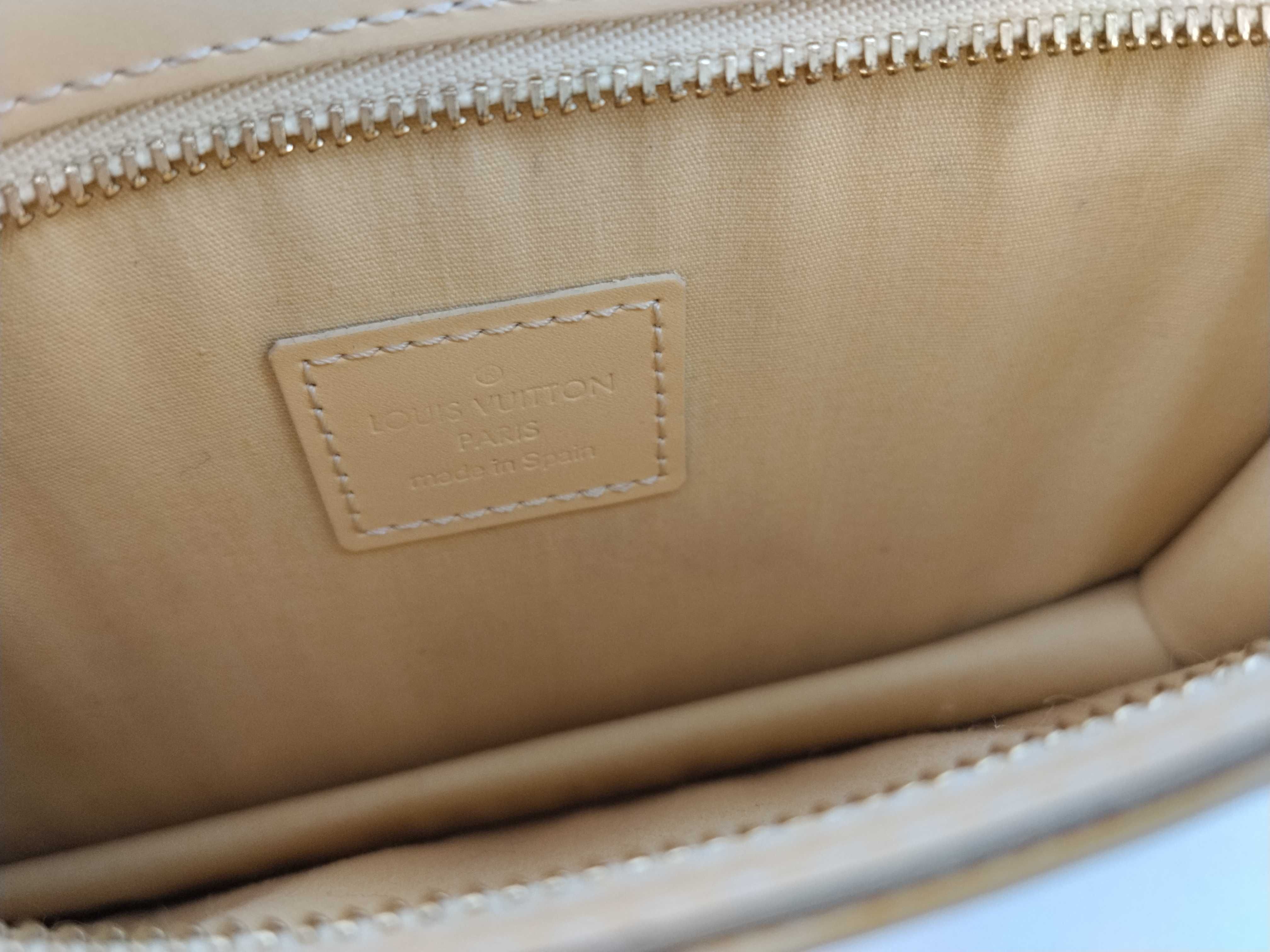 Epi Leather Waist Pouch, Yellow Shoulder Bag — view 10