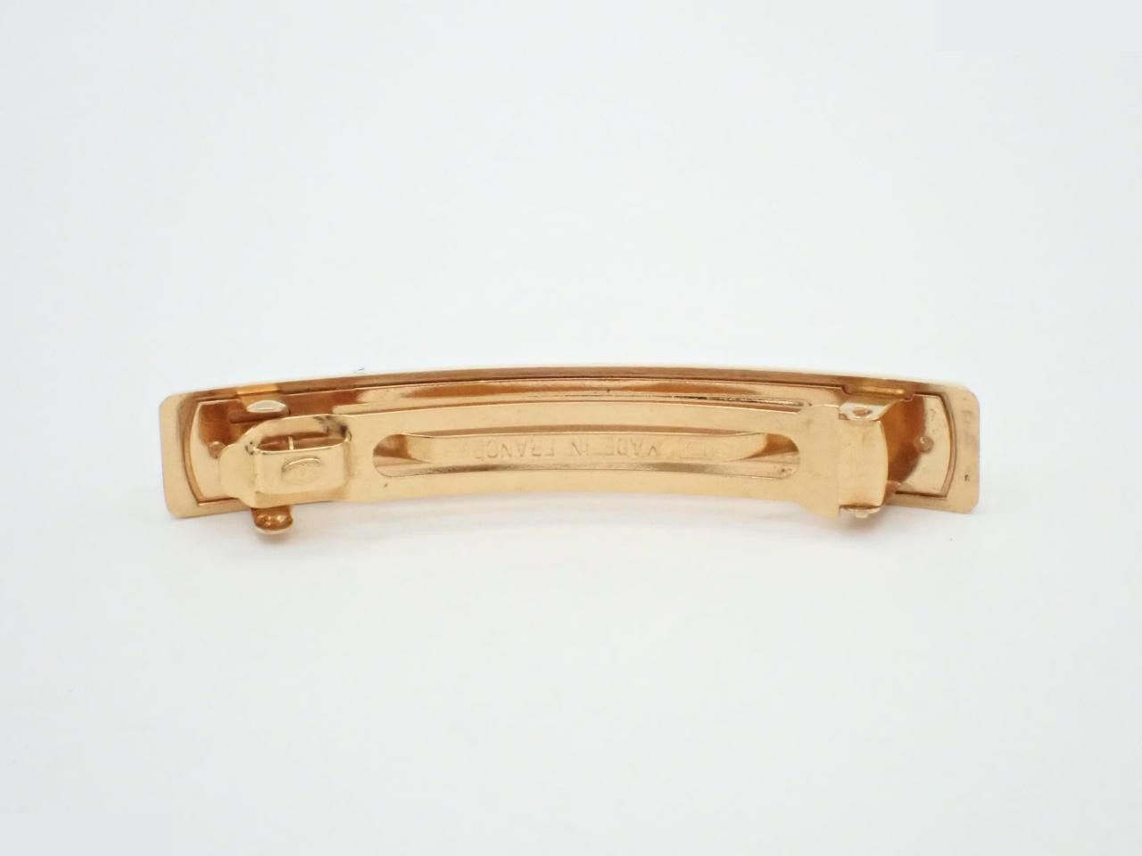 Hair accessory, metal barrette — view 2