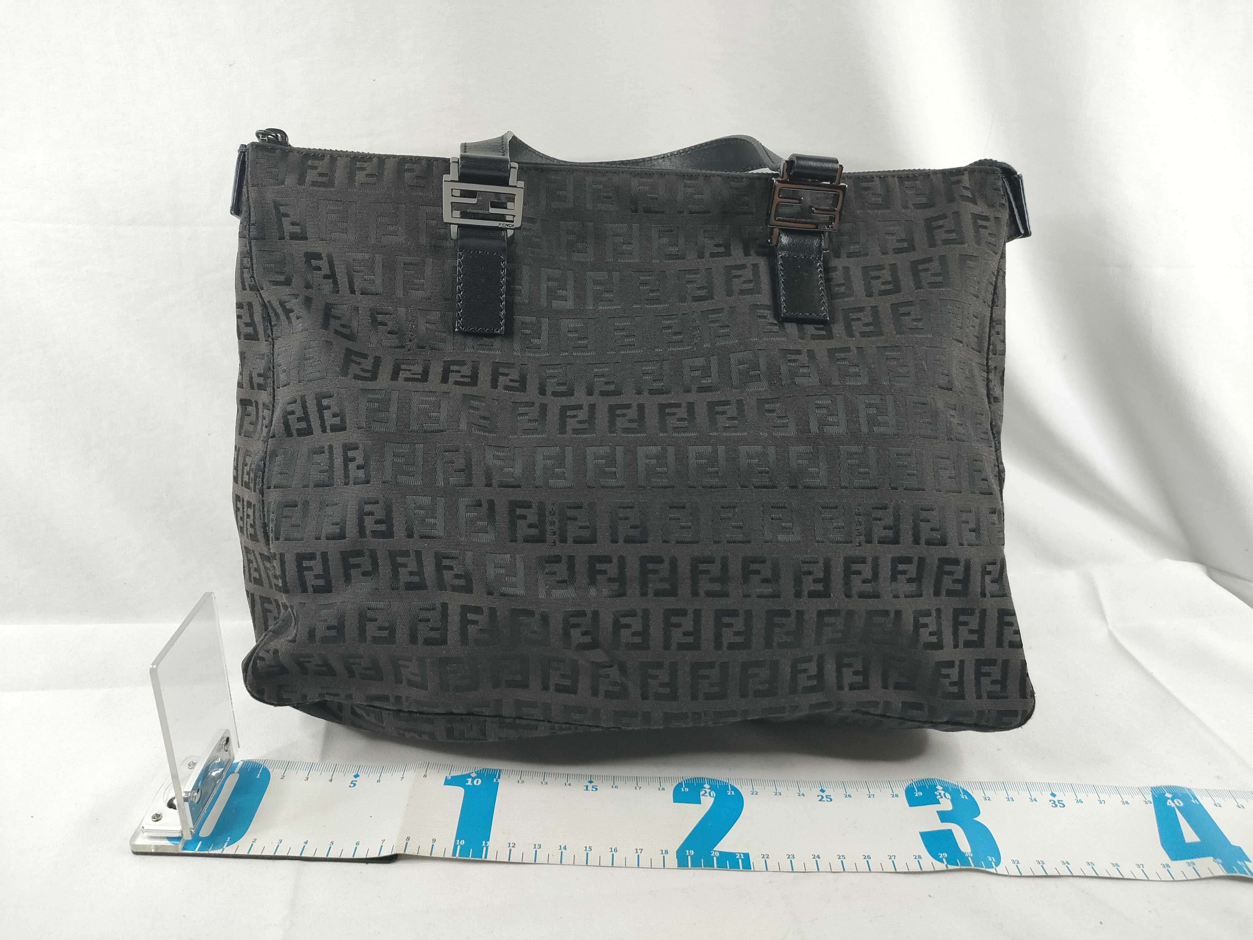 Zucchino Tote Bag, Nylon, Black Tote Bag — view 2