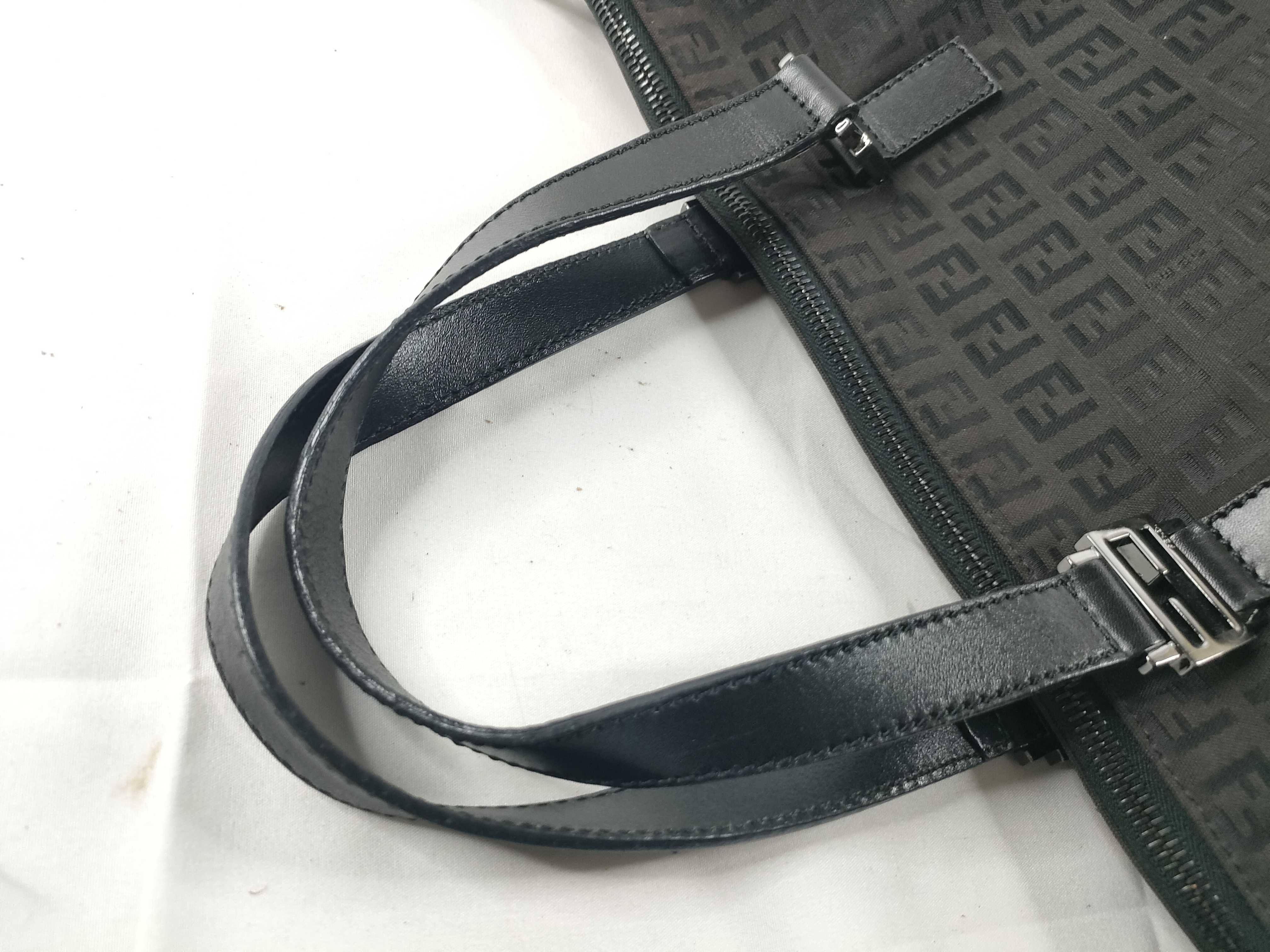 Zucchino Tote Bag, Nylon, Black Tote Bag — view 6