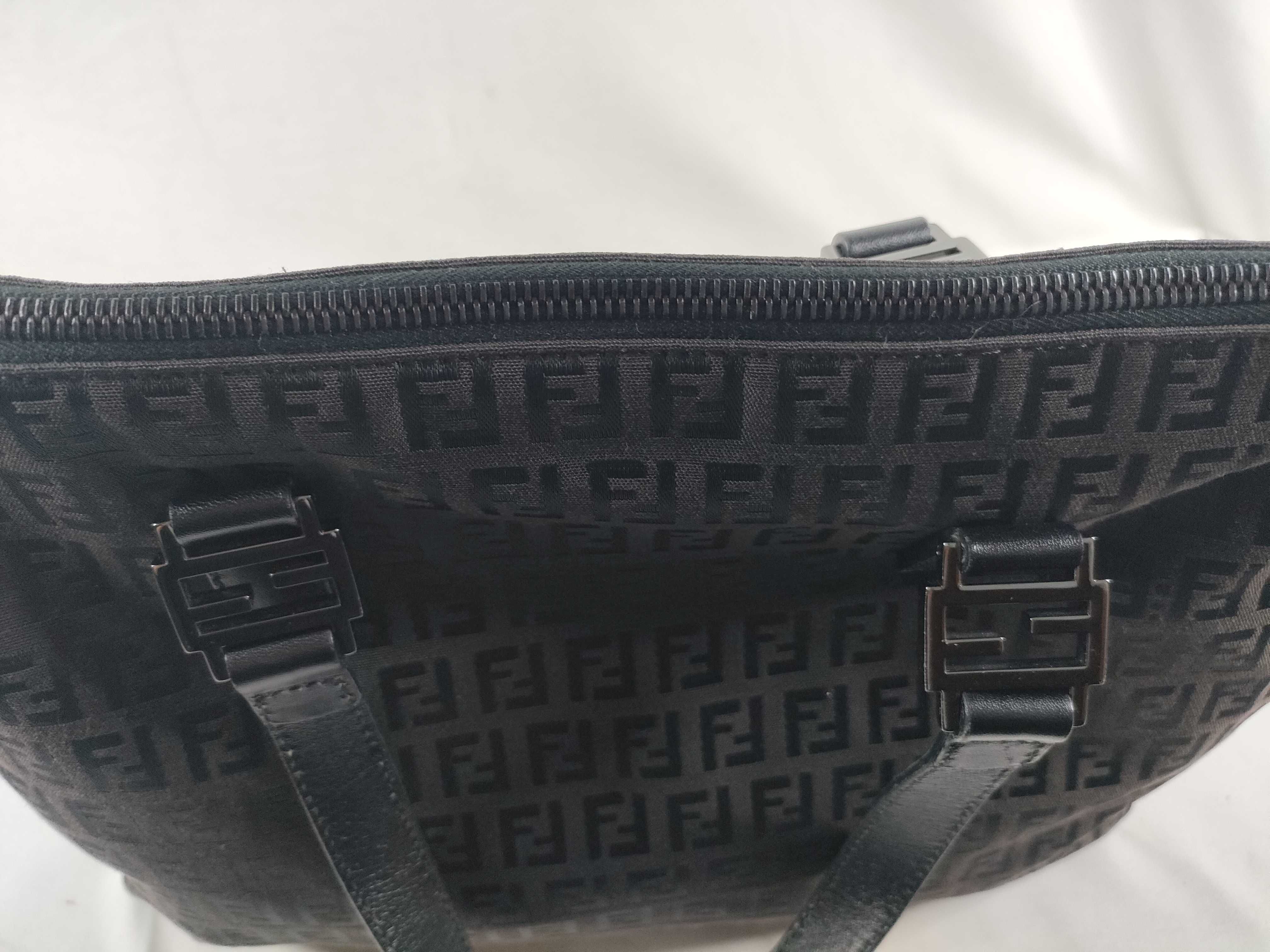 Zucchino Tote Bag, Nylon, Black Tote Bag — view 9