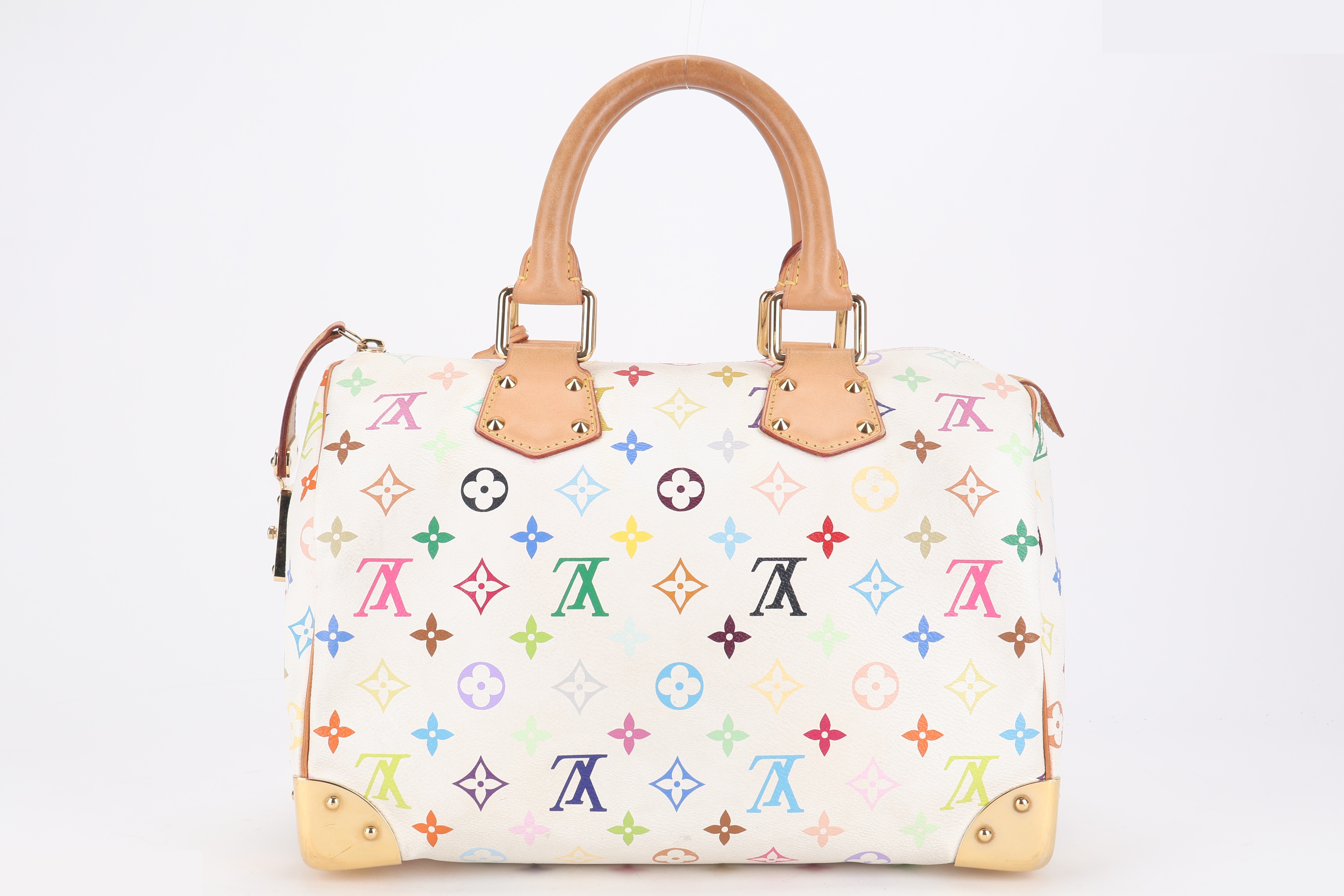 SPEEDY 30 WHITE MONOGRAM MULTICOLOUR — view 2
